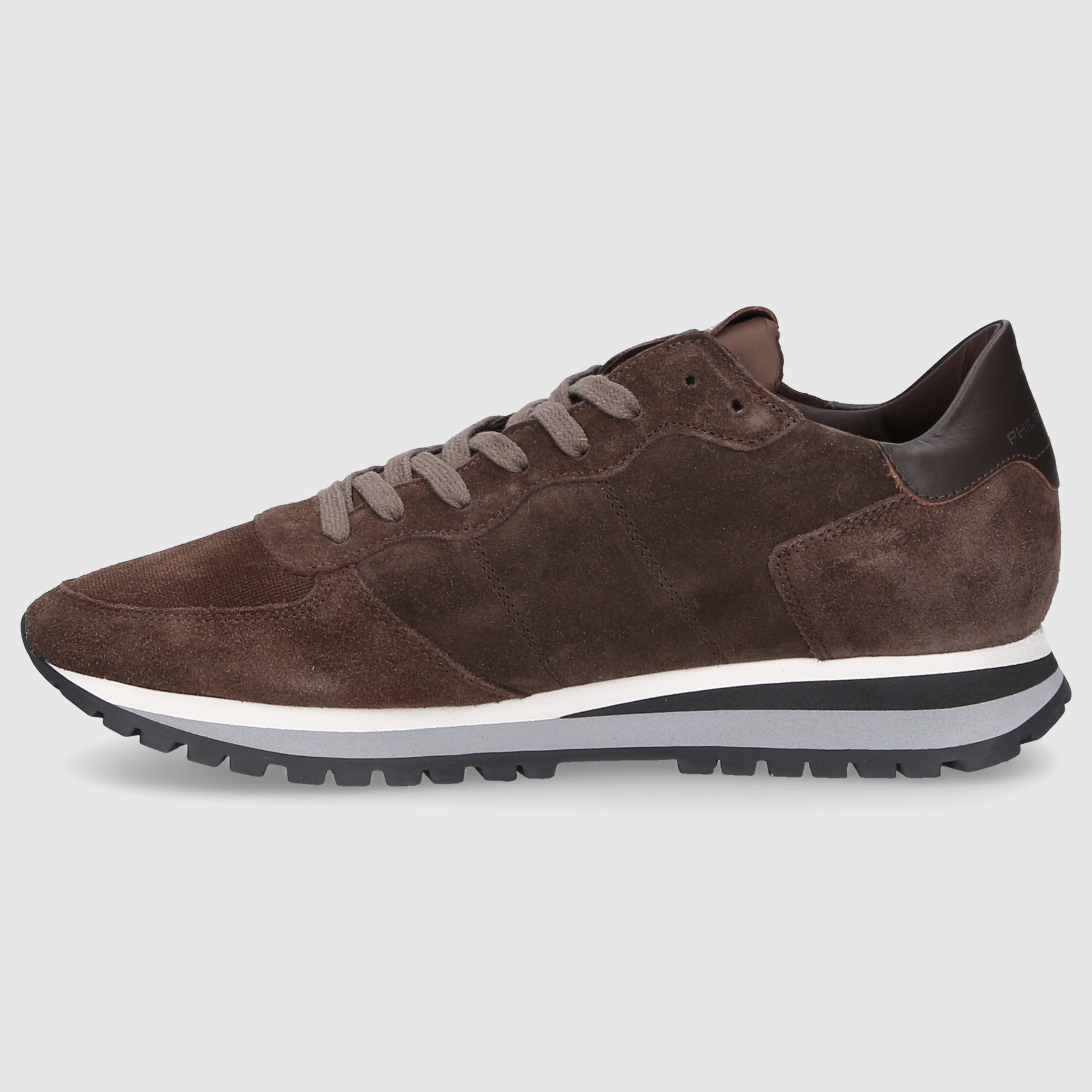 Philippe Model Herren Sneaker low TZLU Veloursleder