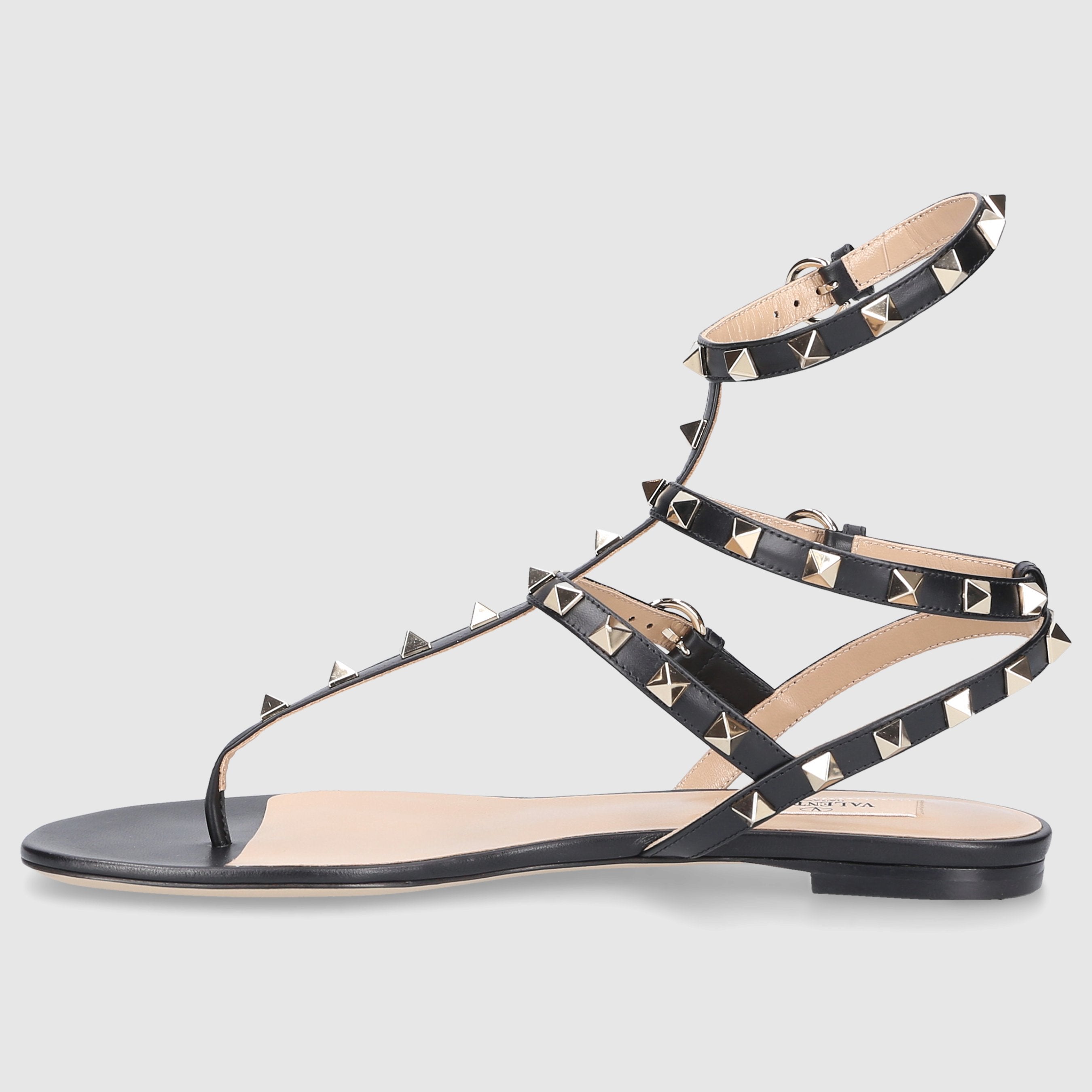 Valentino Garavani Damen Zehentrenner ROCKSTUD Nieten