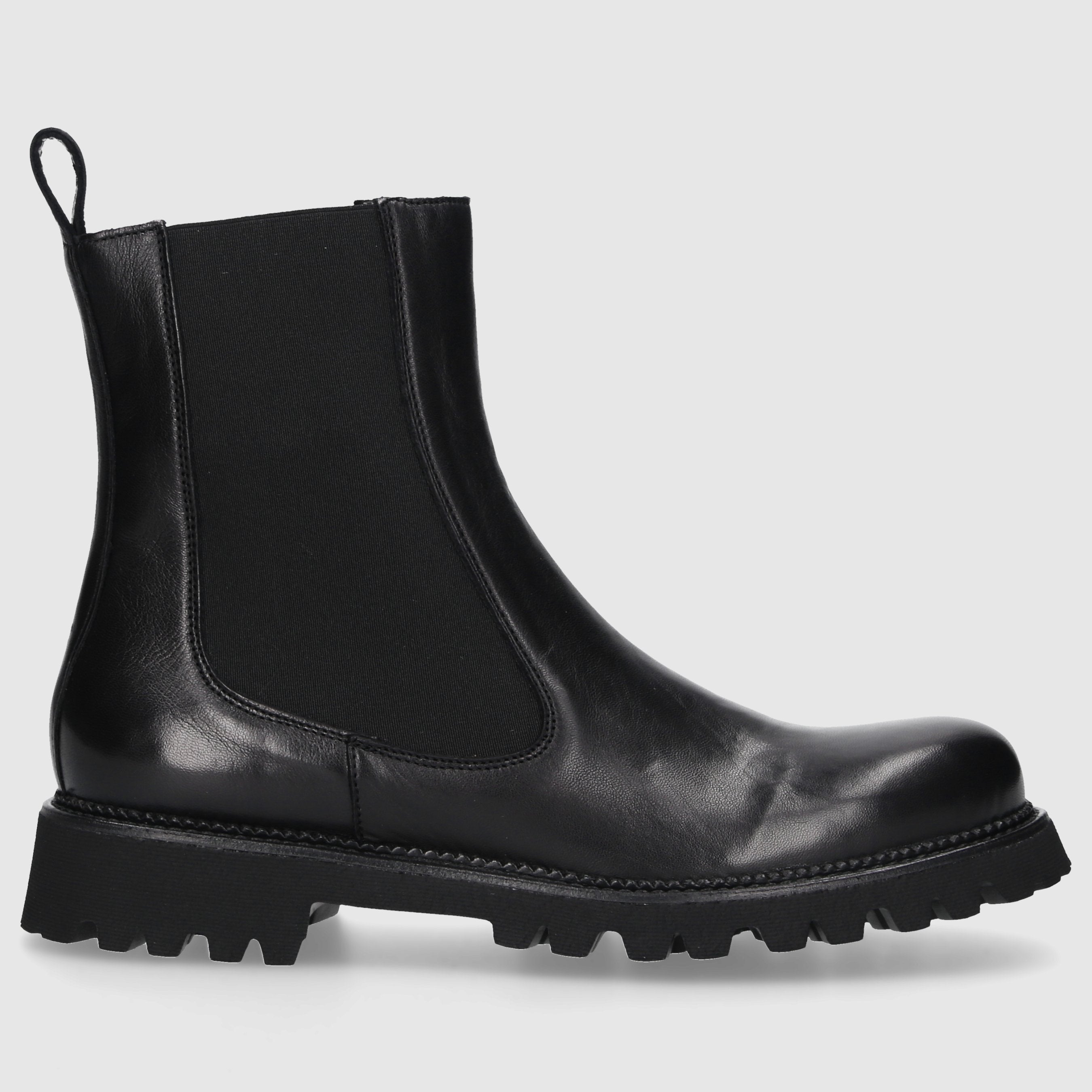 EN AVANT Damen Stiefeletten GLAMOUR Kalbsleder schwarz