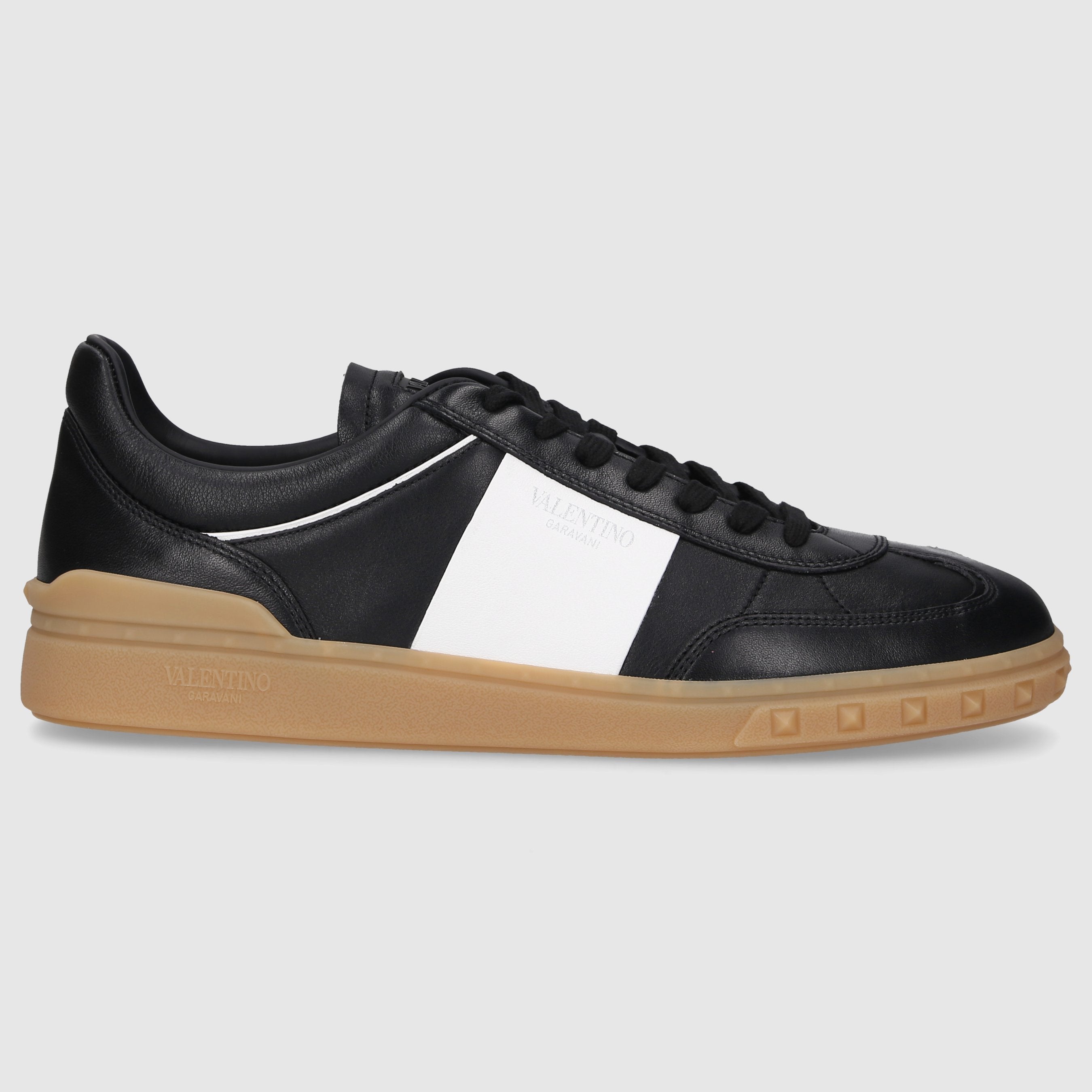 Valentino Garavani Herren Sneaker low 5Y2S0H77 Kalbsleder schwarz