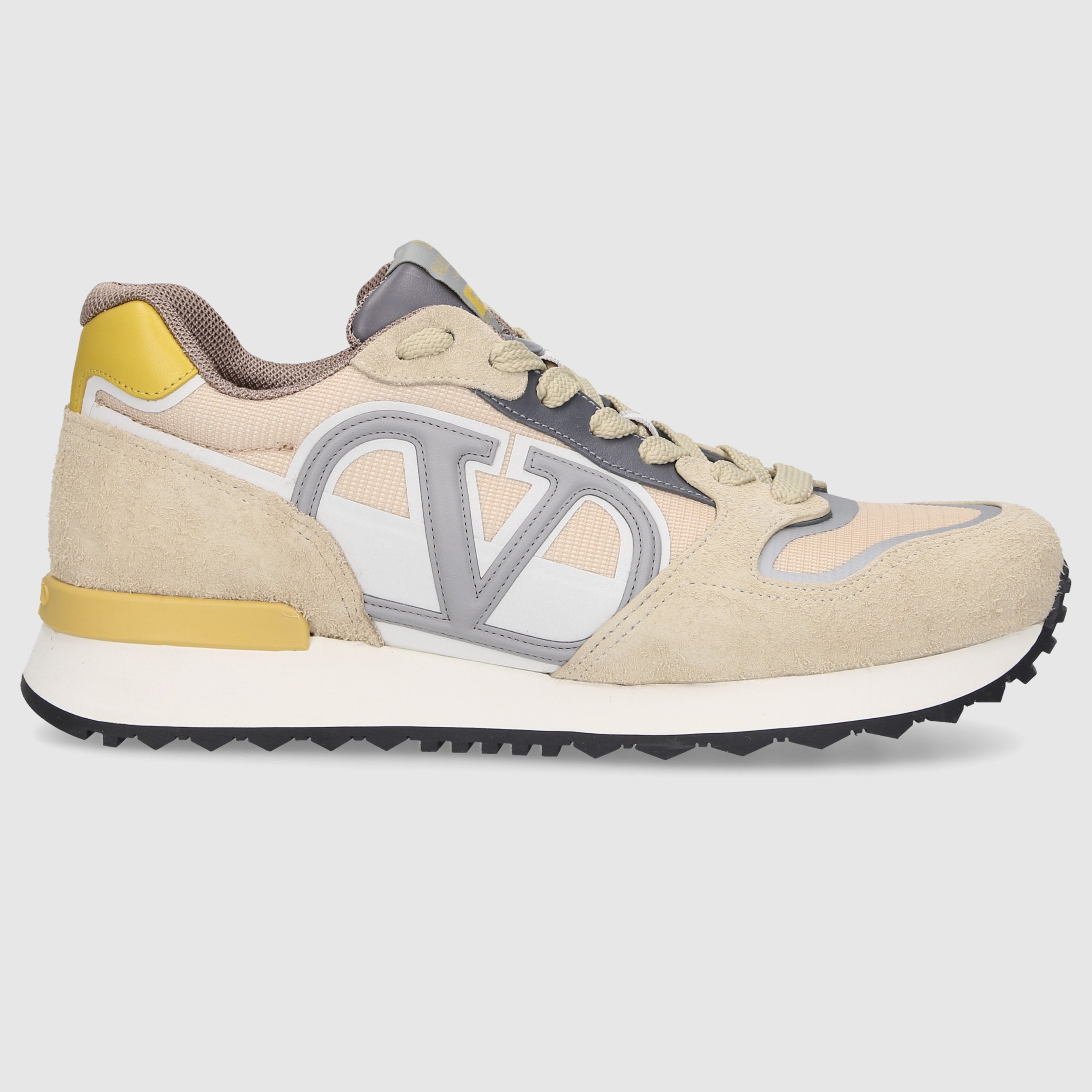 Valentino Garavani Herren Sneaker 5Y2S0H17 Mesh beige