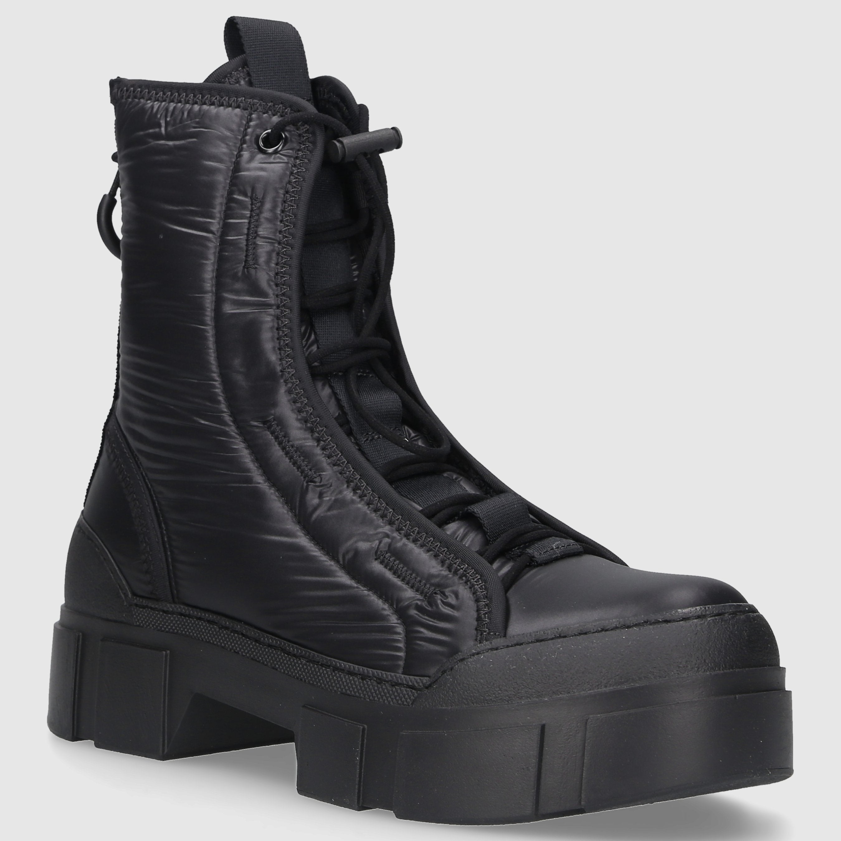 Vic Matié Damen Stiefeletten PADDINGTON Materialmix schwarz