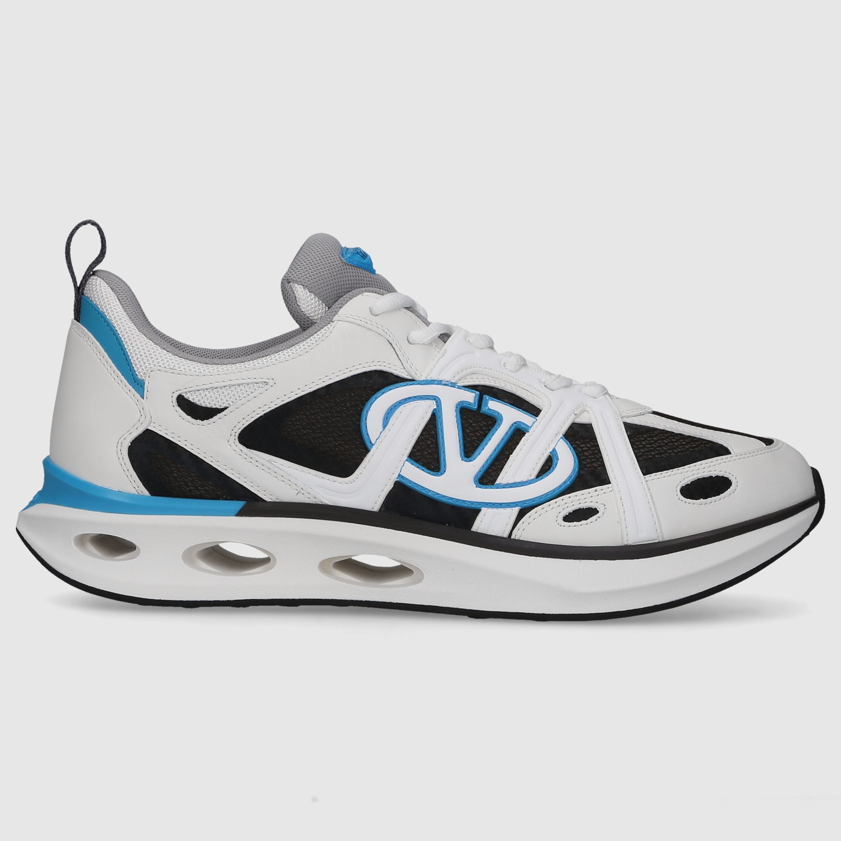 Valentino Garavani Herren Sneaker low 5Y0S0I25 Kalbsleder Textil weiß-kombi