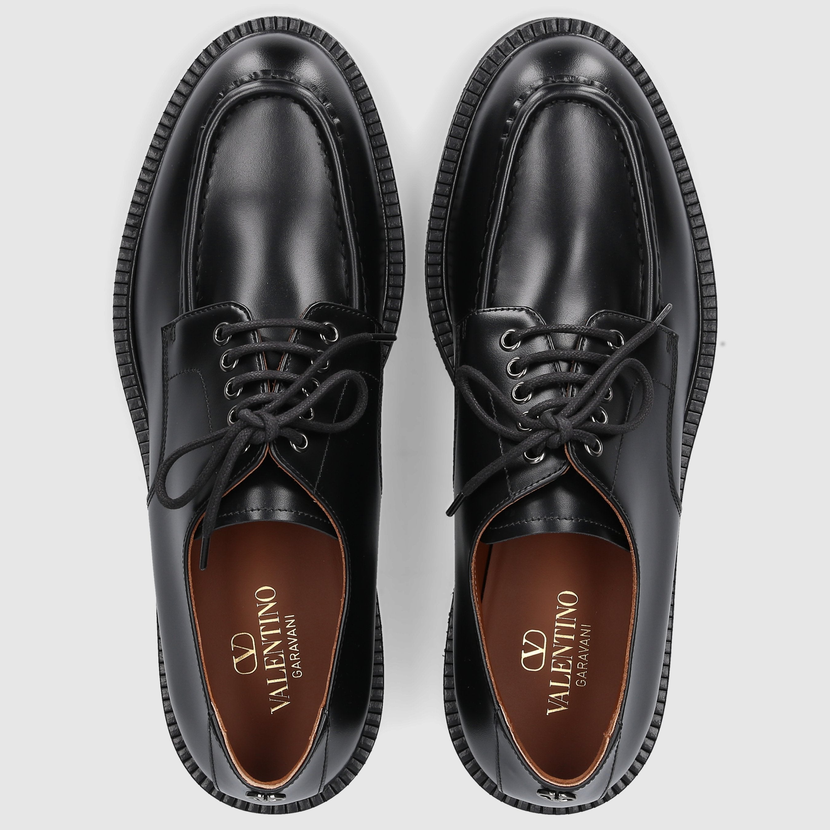 Valentino Garavani Herren Businessschuhe 5Y0S0I82 Kalbsleder schwarz