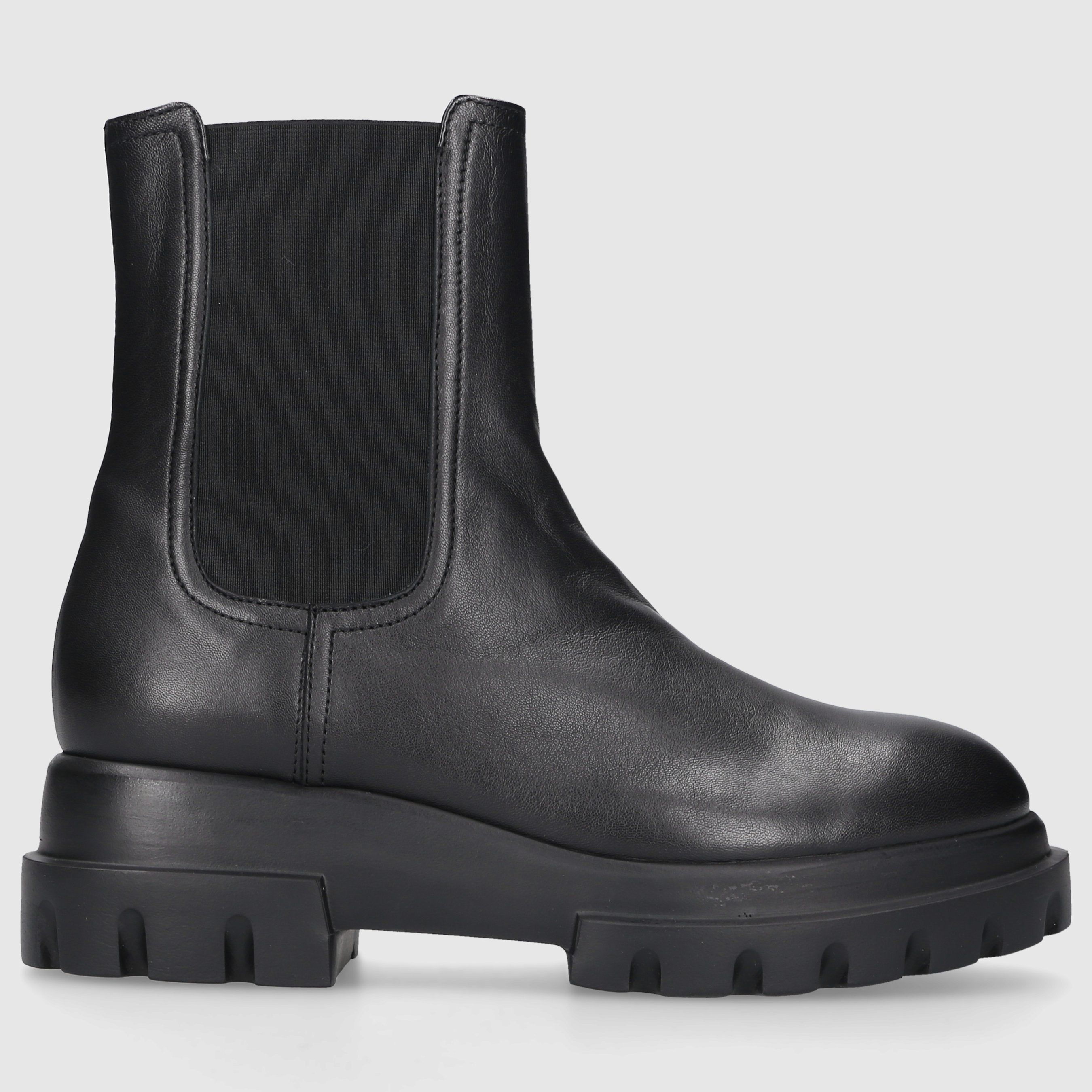 AGL Attilio Giusti Leombruni Damen Stiefeletten D756591 Kalbsleder schwarz