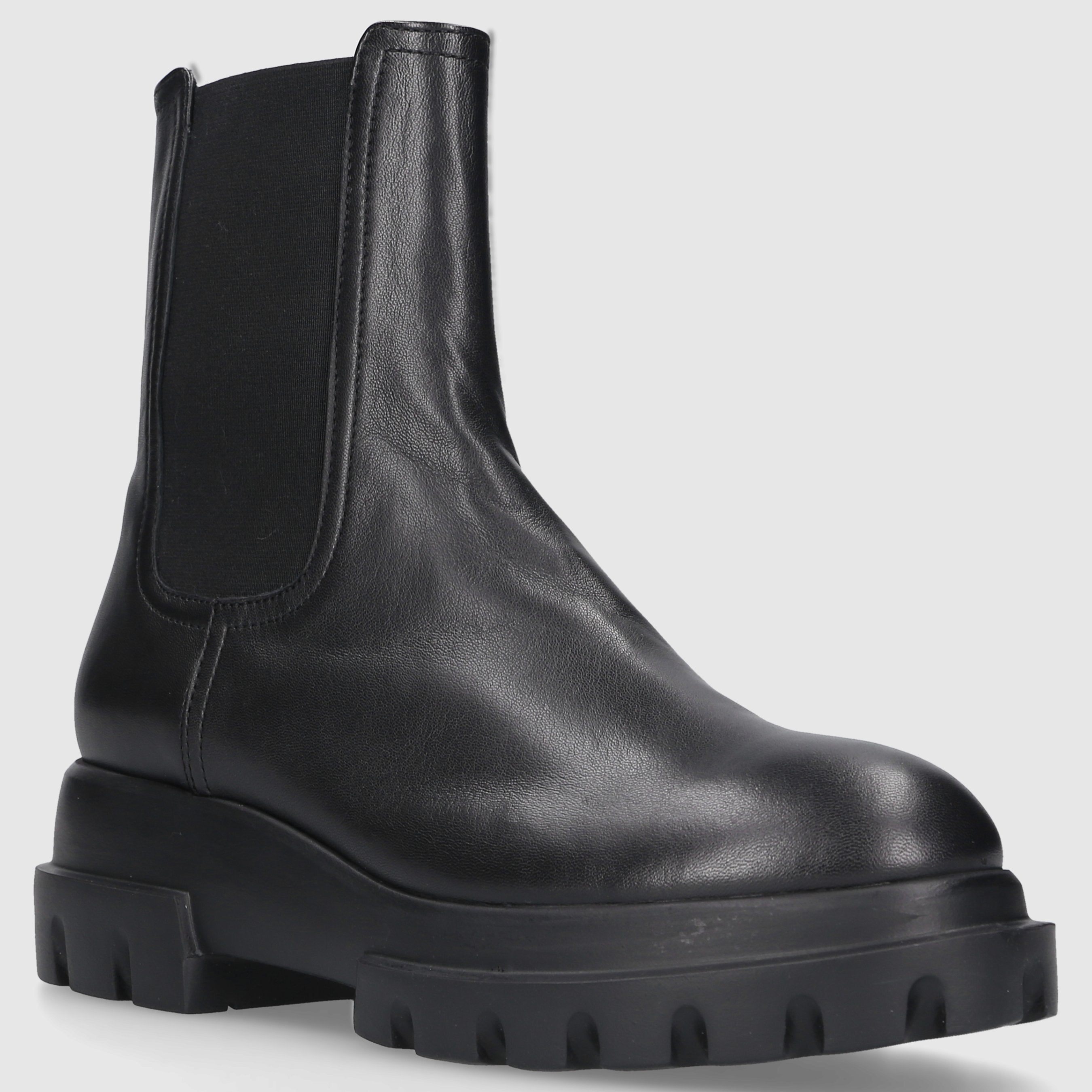 AGL Attilio Giusti Leombruni Damen Stiefeletten D756591 Kalbsleder schwarz