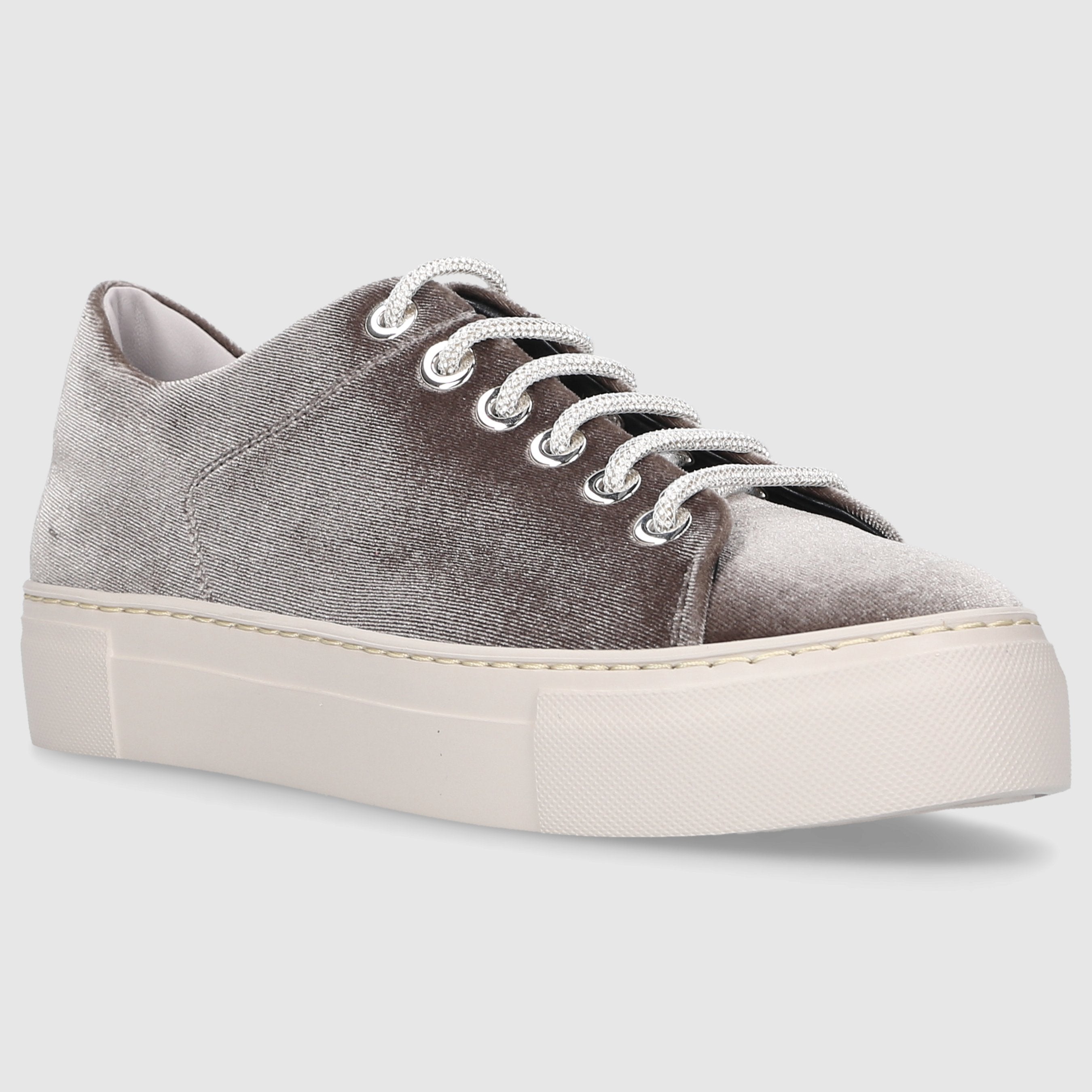 AGL Attilio Giusti Leombruni Damen Damenschuhe D925282 Samt grau-kombi