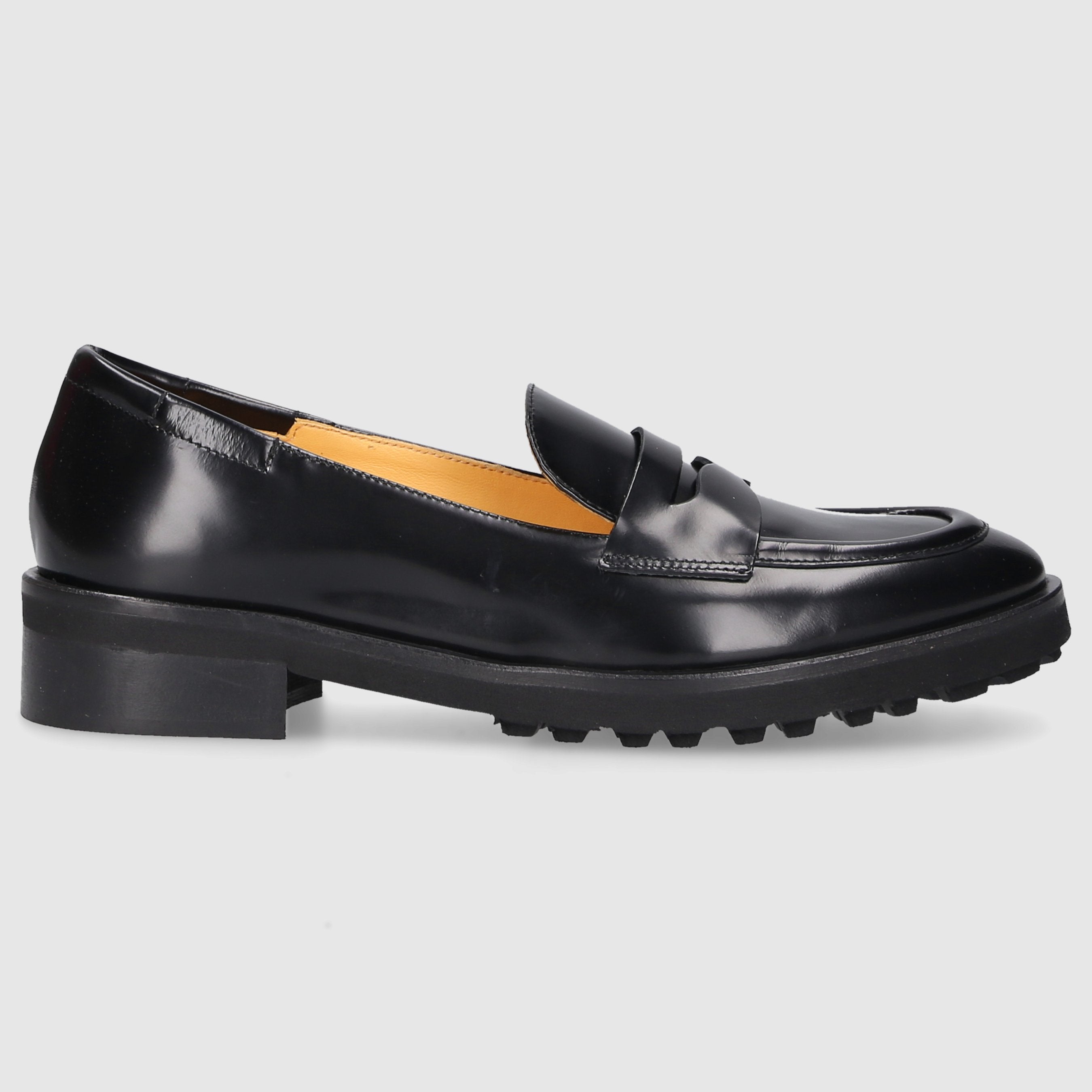 EN AVANT Damen Loafer X14 Kalbsleder schwarz