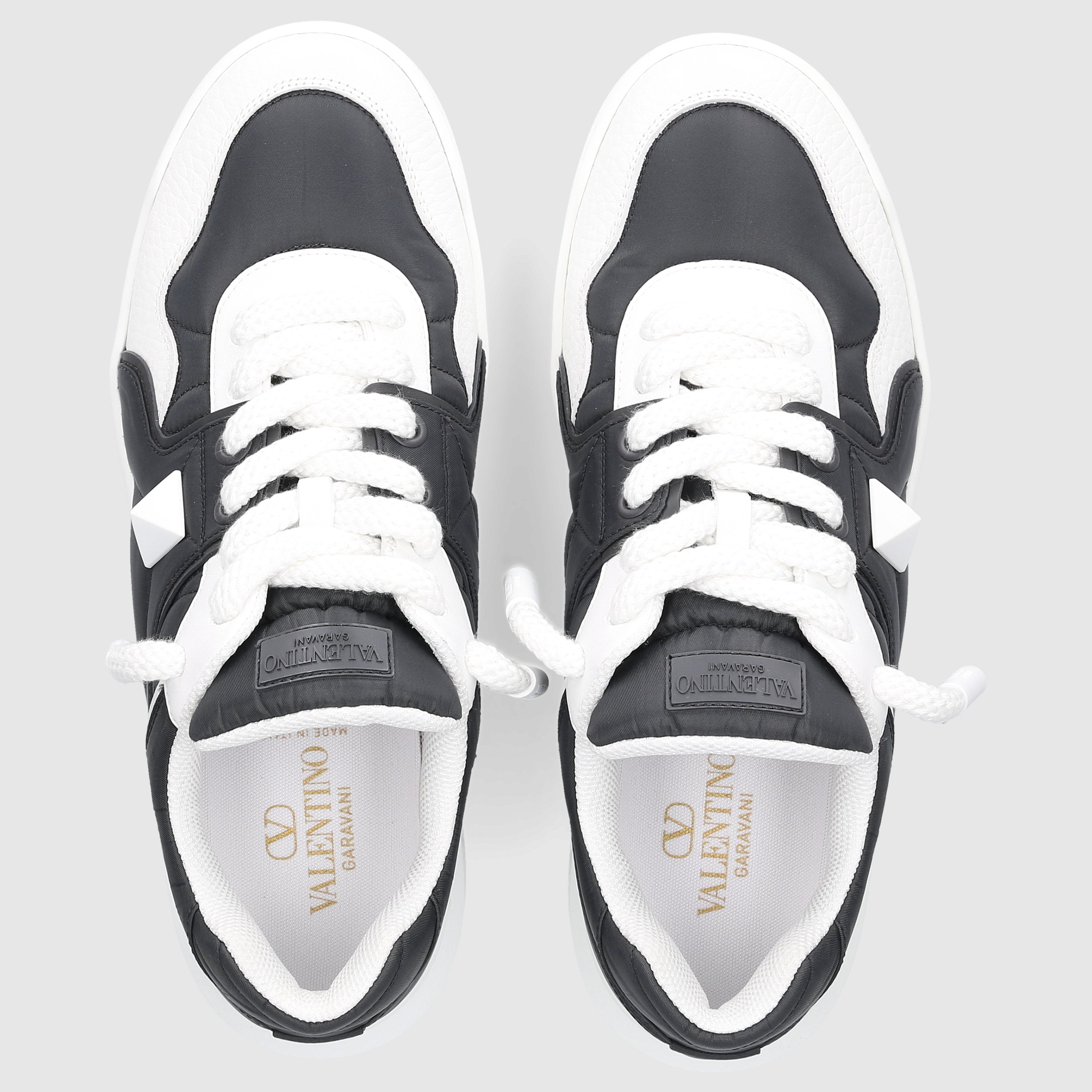 Valentino Garavani Herren Sneaker low 5Y0S0G37 weiß-kombi