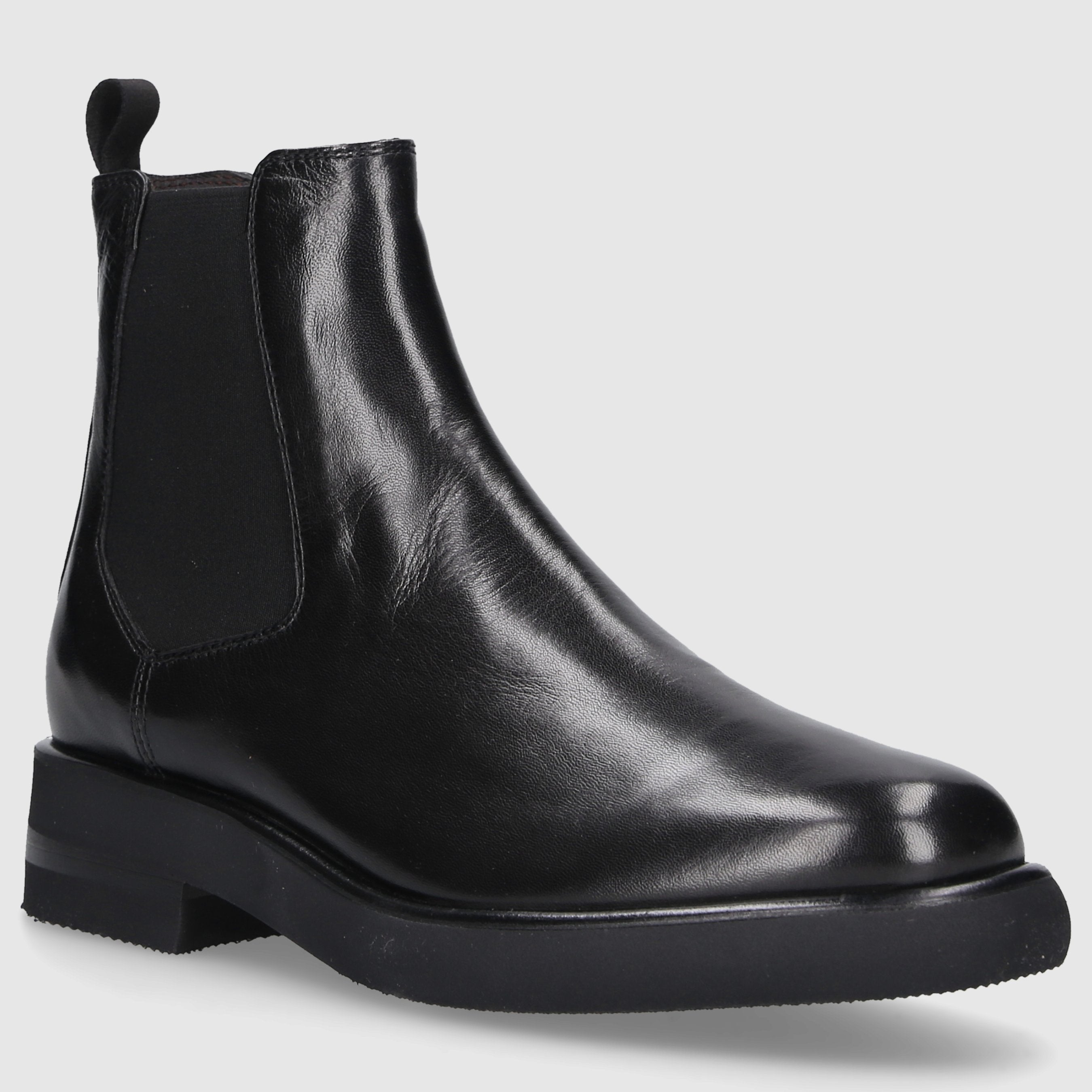 EN AVANT Damen Stiefeletten 721-27 Kalbsleder schwarz
