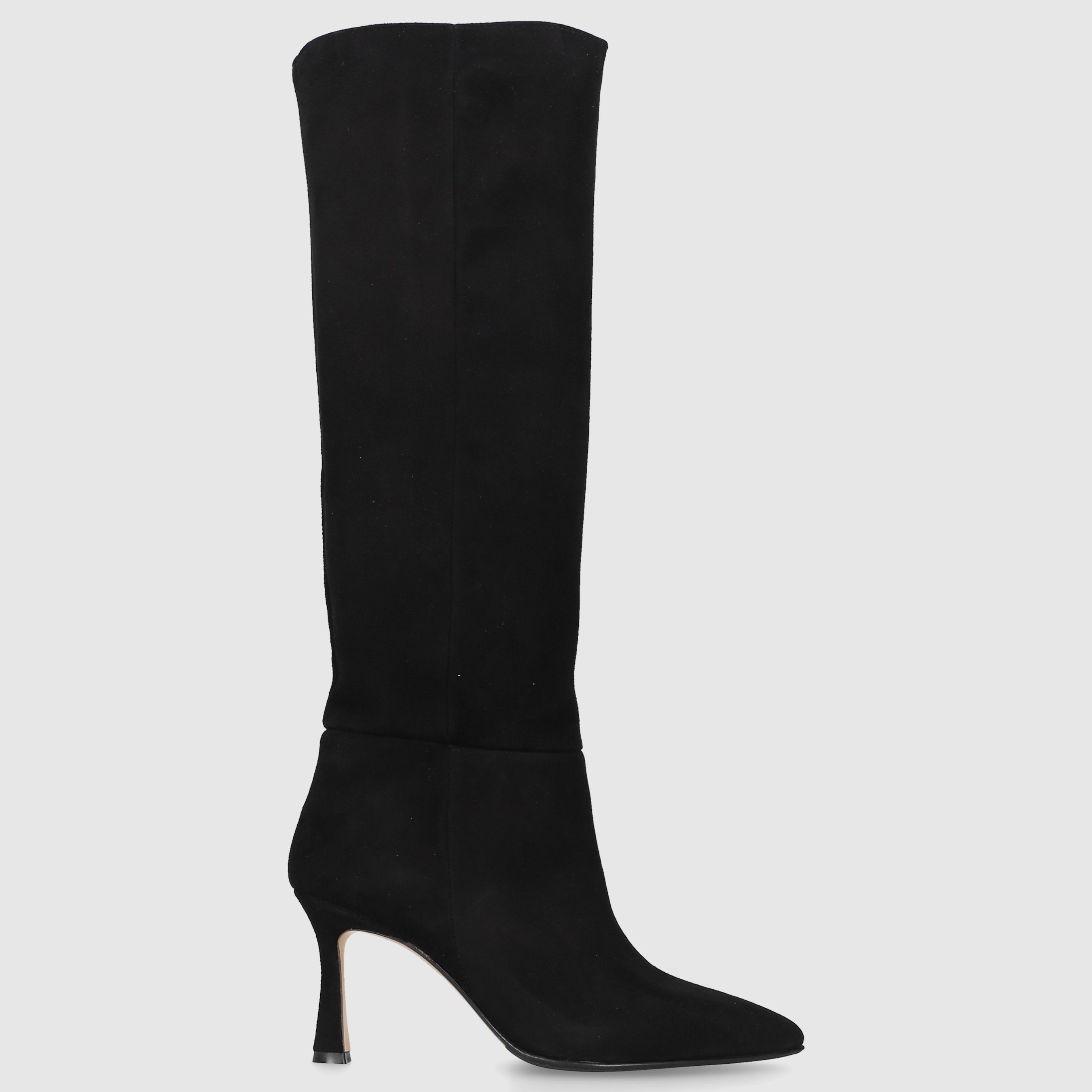 EN AVANT Damen Stiefel ST1676 Veloursleder schwarz