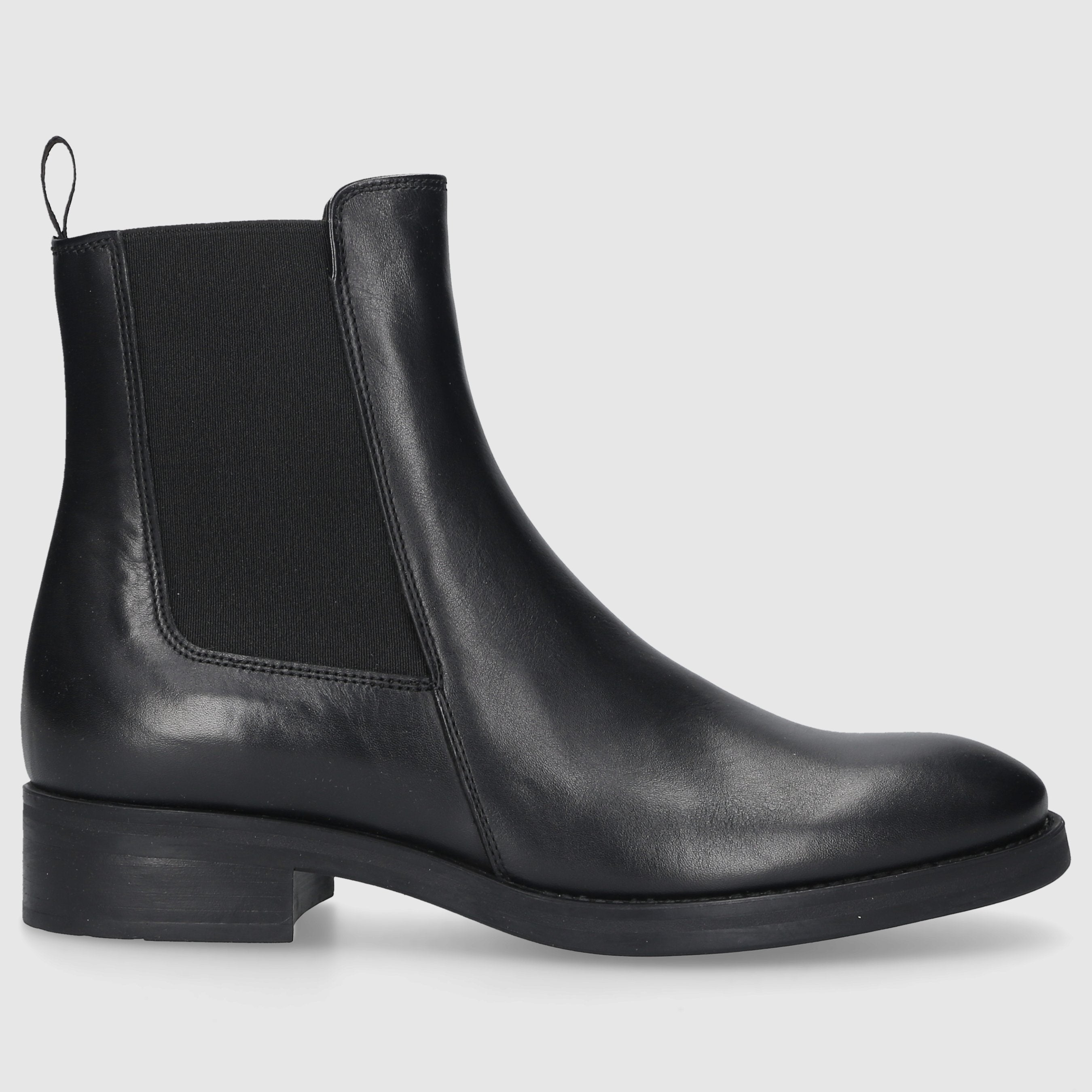 EN AVANT Damen Stiefeletten 599-17 Kalbsleder schwarz