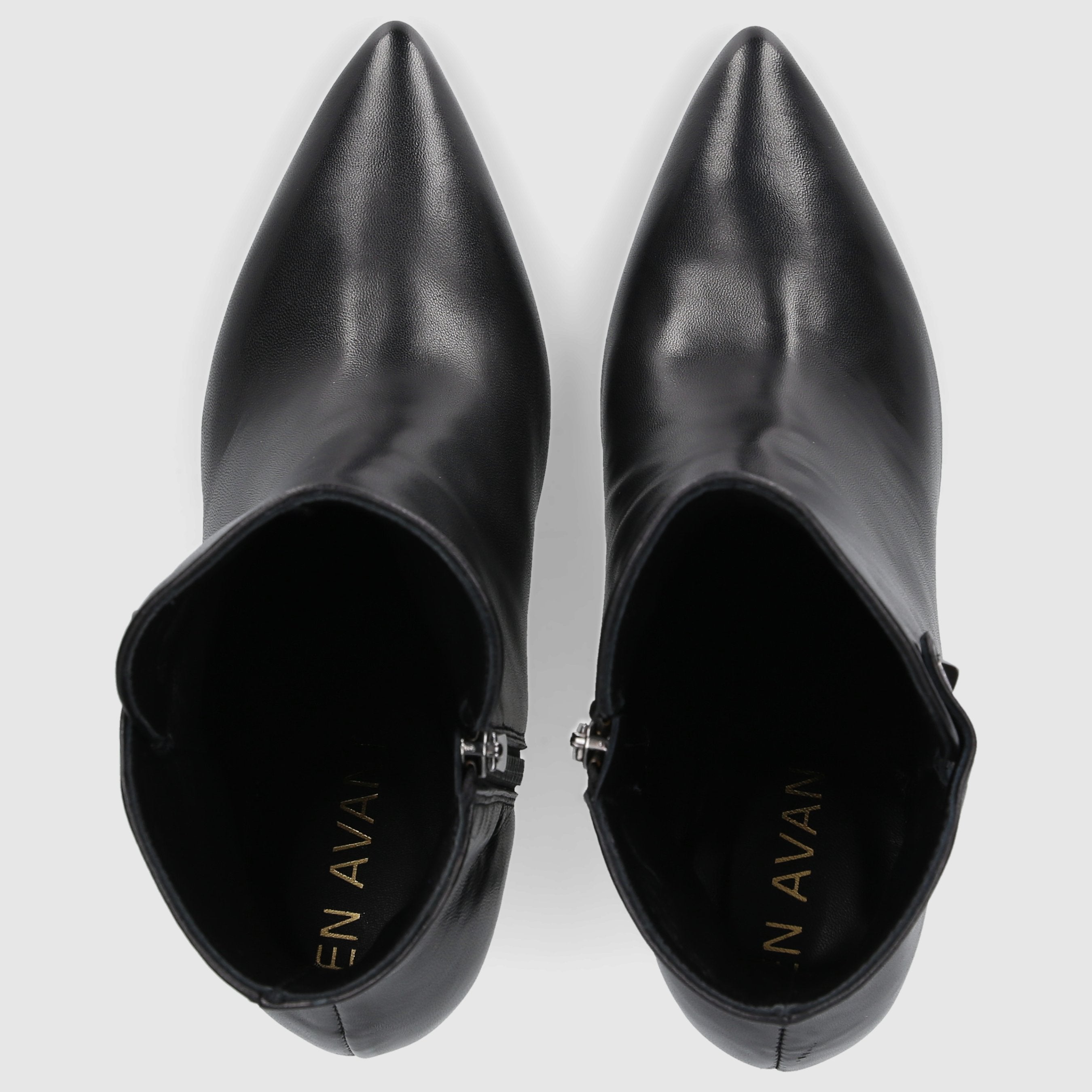 EN AVANT Damen Stiefeletten TR2440 Kalbsleder schwarz
