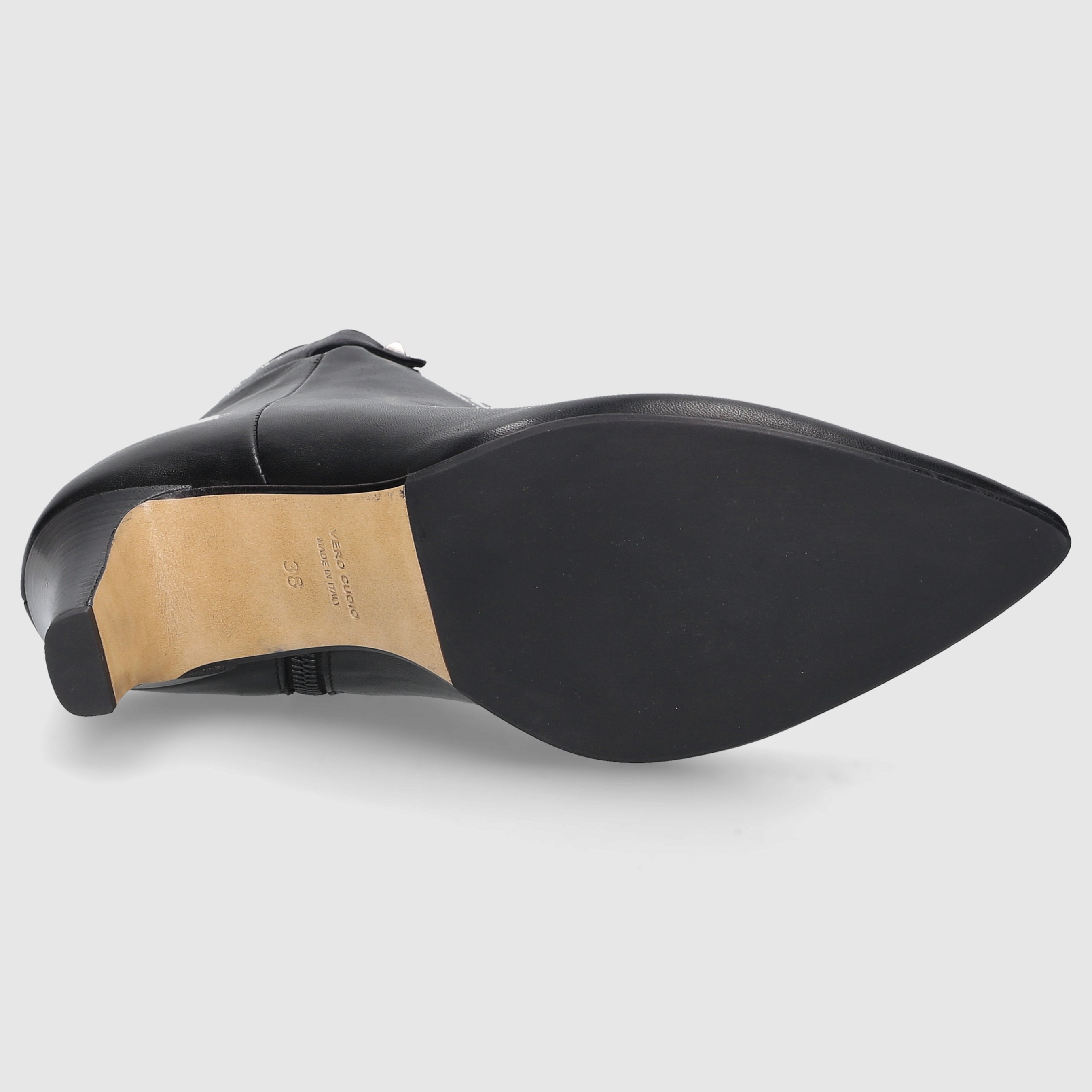 EN AVANT Damen Stiefeletten TR2440 Kalbsleder schwarz