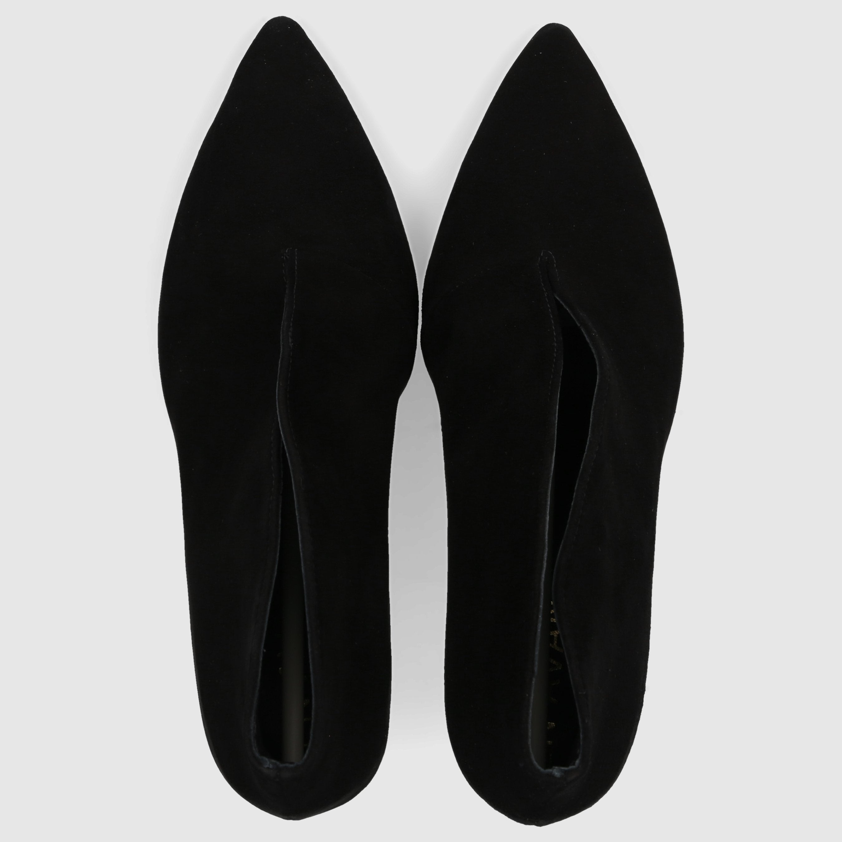 EN AVANT Damen Stiefeletten TR8019 Veloursleder schwarz