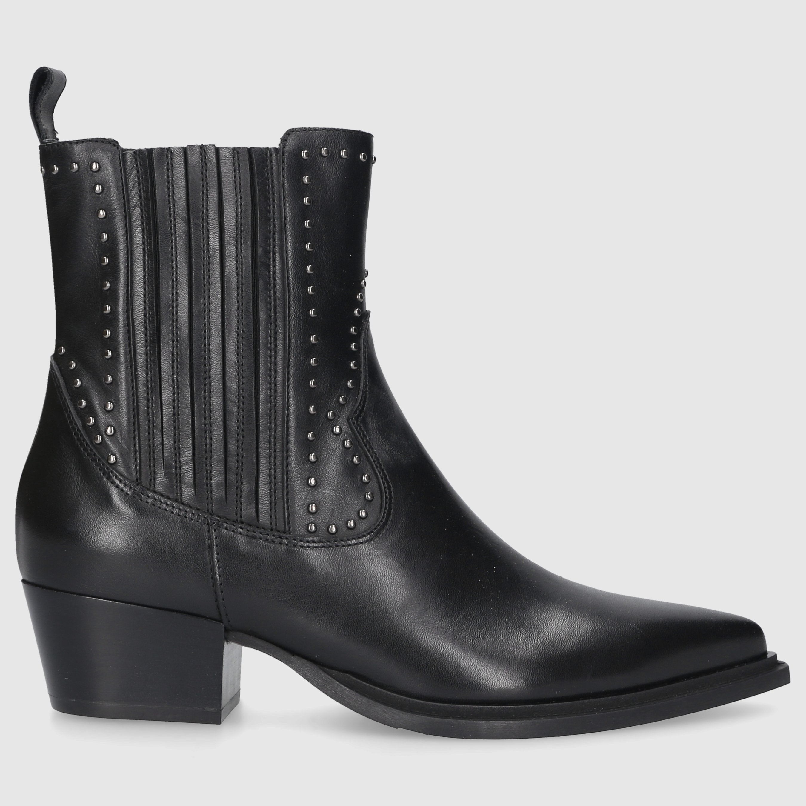 EN AVANT Damen Stiefeletten 3504 Kalbsleder schwarz