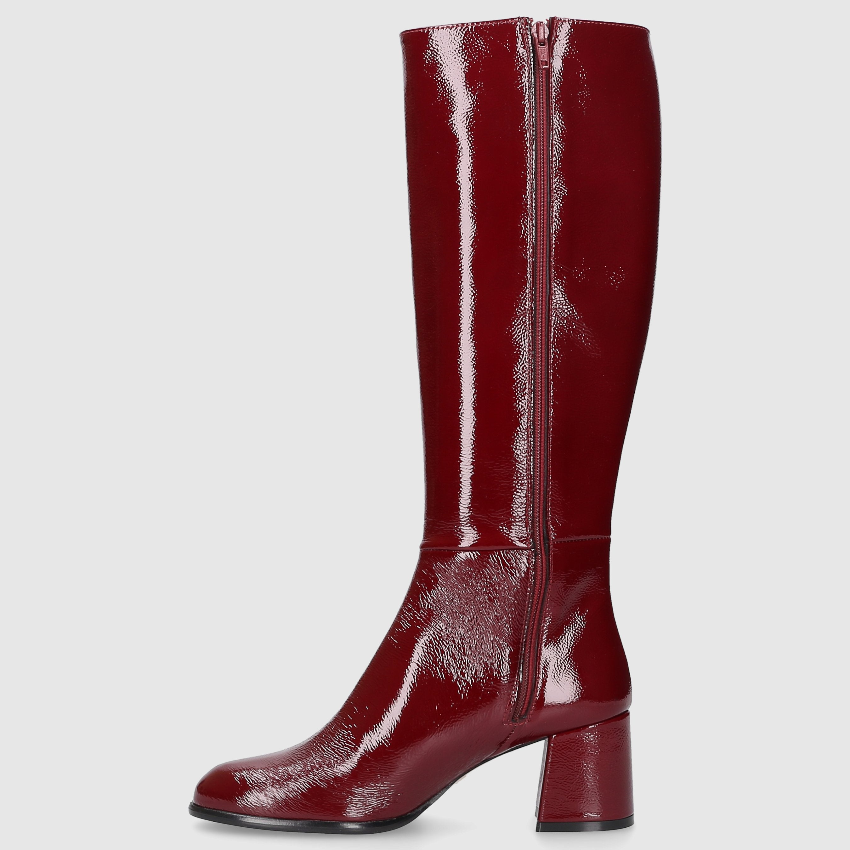 EN AVANT Damen Stiefel ST1585 Nappalackleder bordeaux