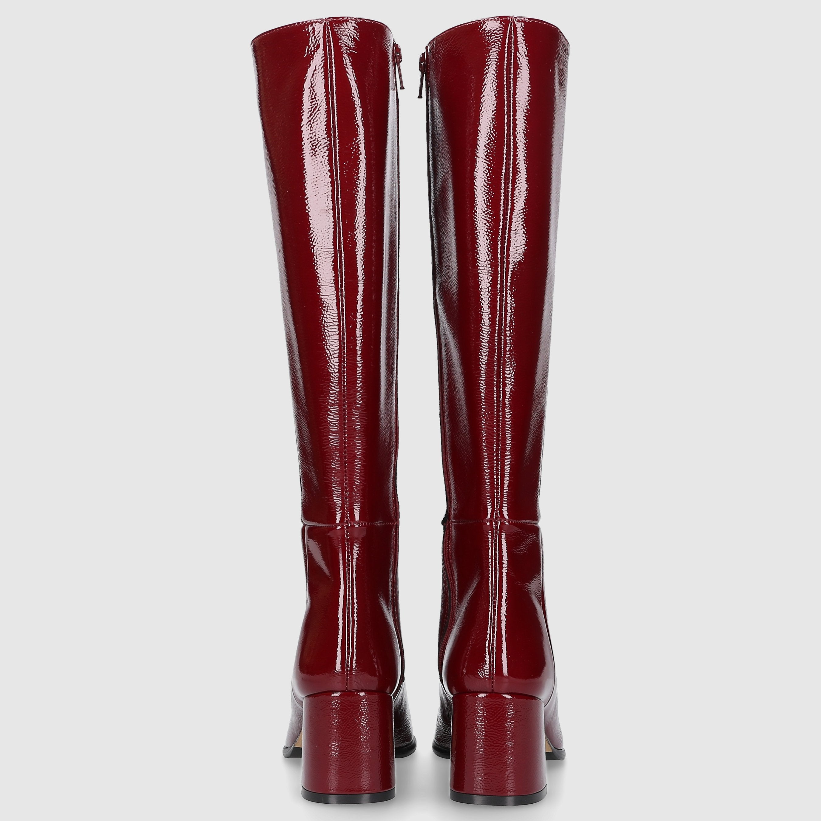 EN AVANT Damen Stiefel ST1585 Nappalackleder bordeaux