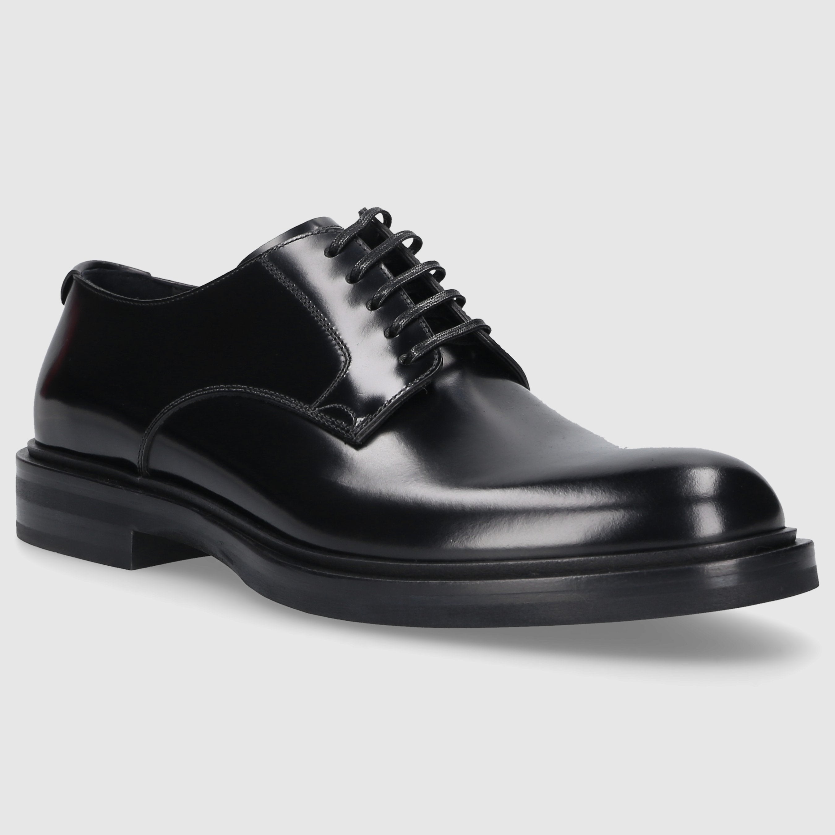Dolce & Gabbana Herren Businessschuhe ALTAVILLA Kalbsleder schwarz