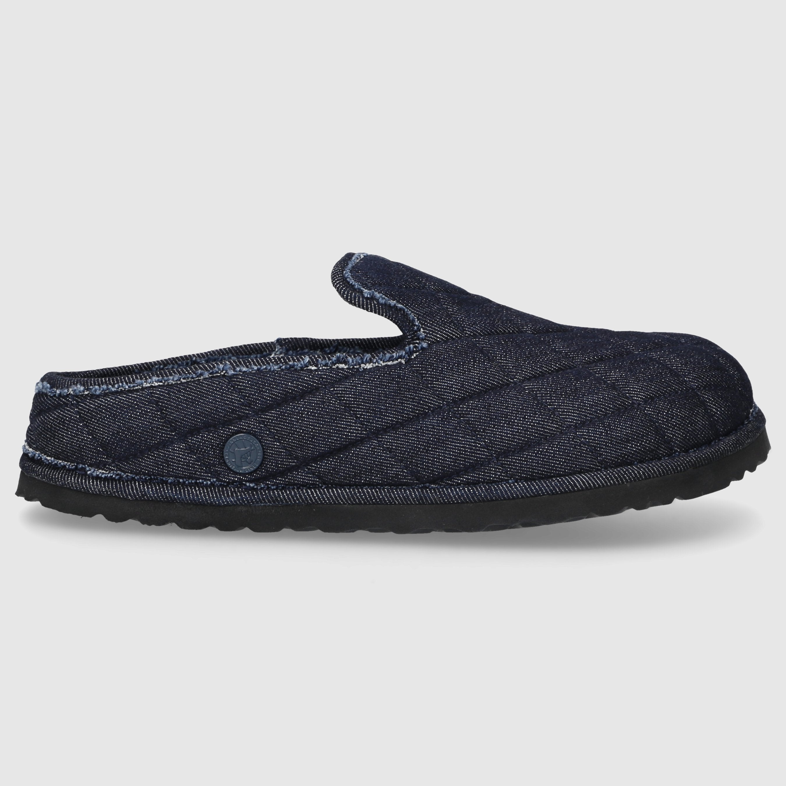 Birkenstock Damen Pantoletten 1774 Denim schwarz