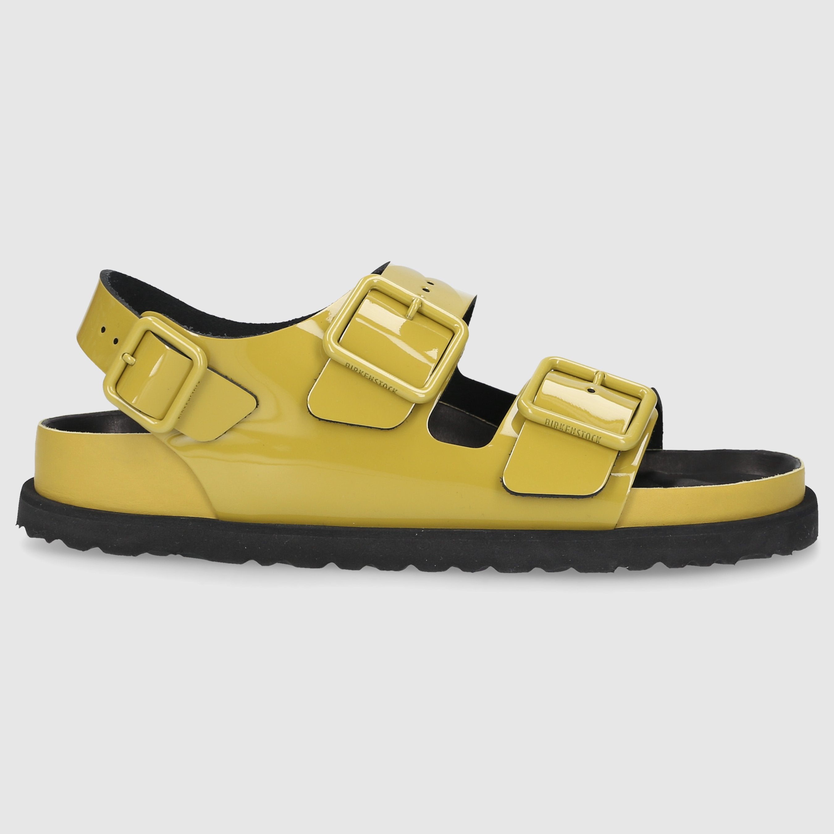 Birkenstock Damen Sandalen 1774 Kalbsleder golden olive