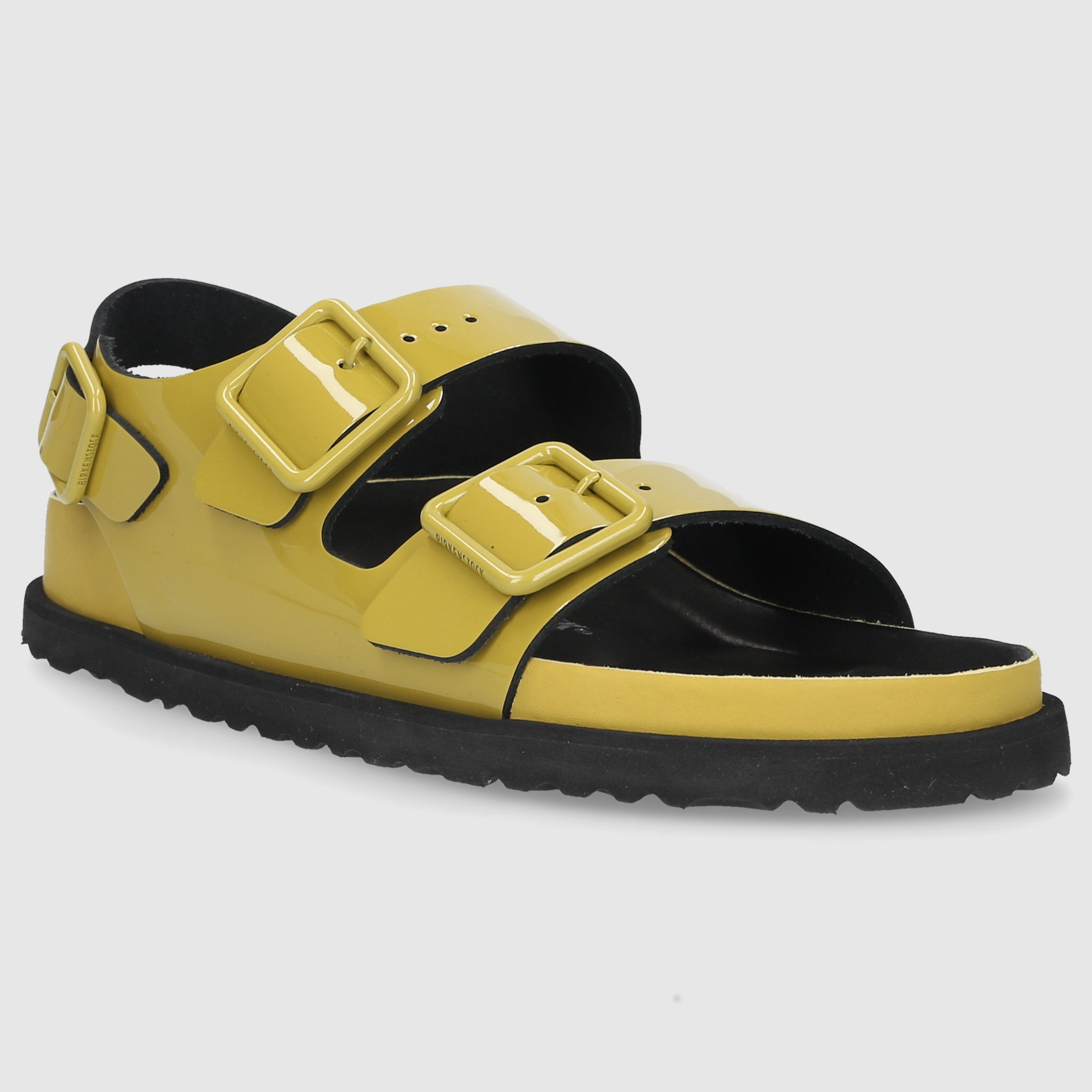 Birkenstock Damen Sandalen 1774 Kalbsleder golden olive