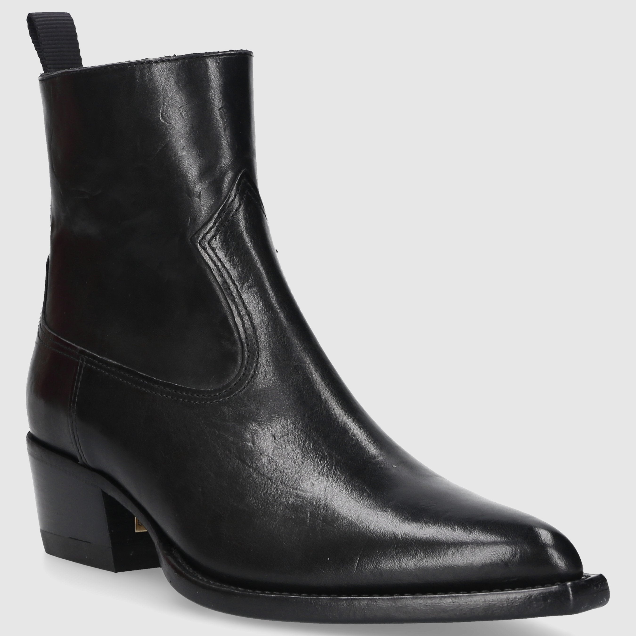 Golden Goose Damen Stiefeletten DEBBIE Kalbsleder schwarz