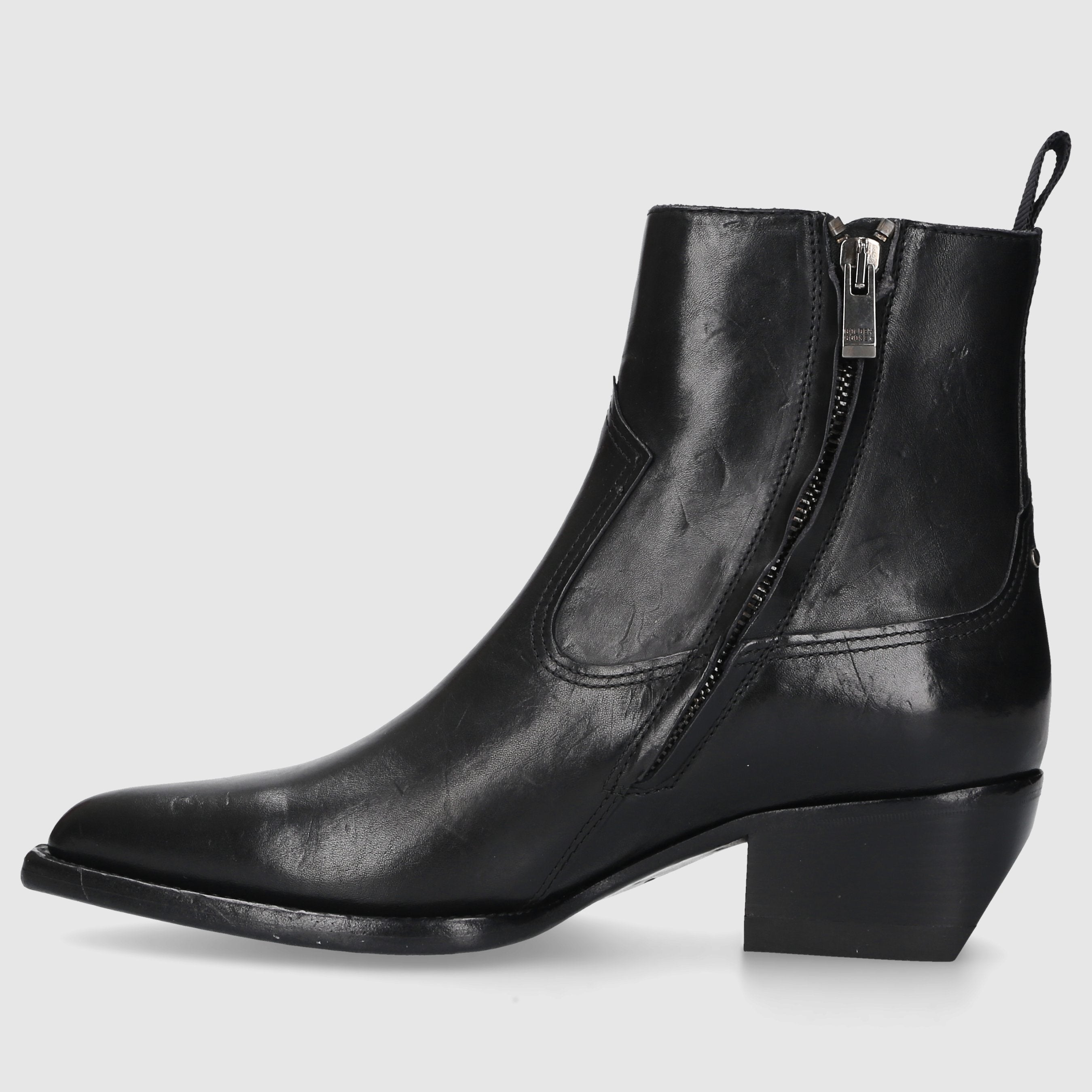 Golden Goose Damen Stiefeletten DEBBIE Kalbsleder schwarz