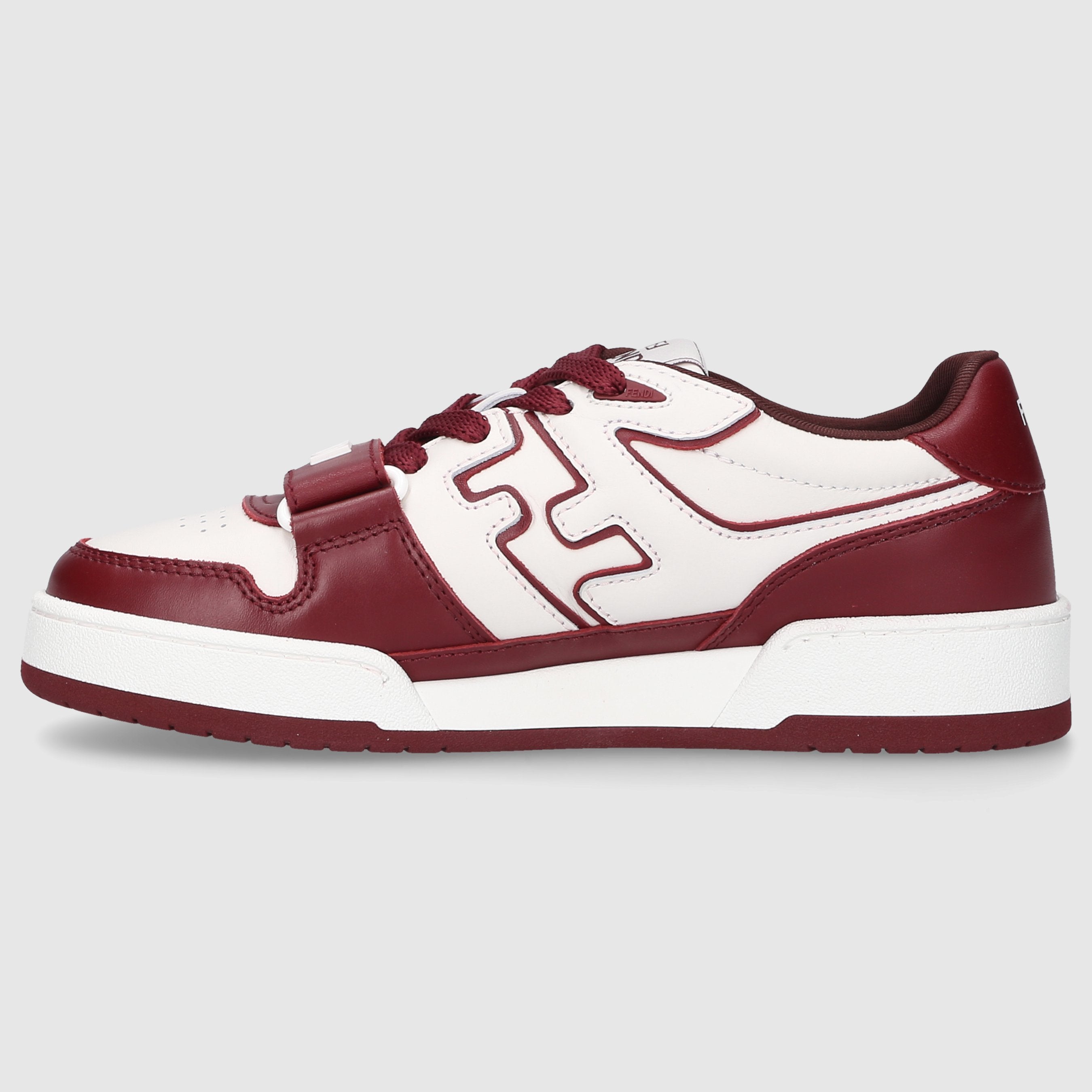 FENDI Damen Sneaker low MATCH Kalbsleder weiß-kombi
