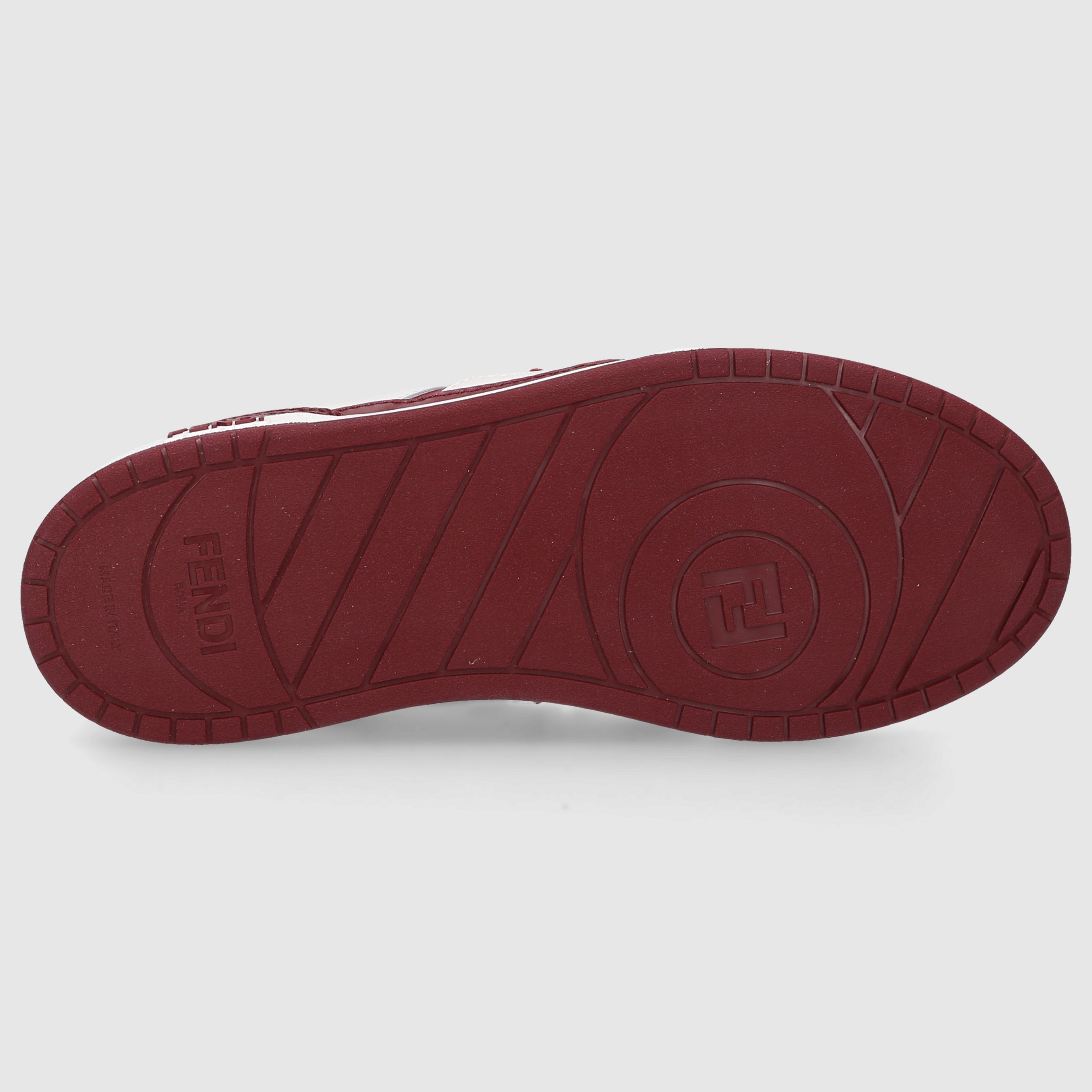 FENDI Damen Sneaker low MATCH Kalbsleder weiß-kombi