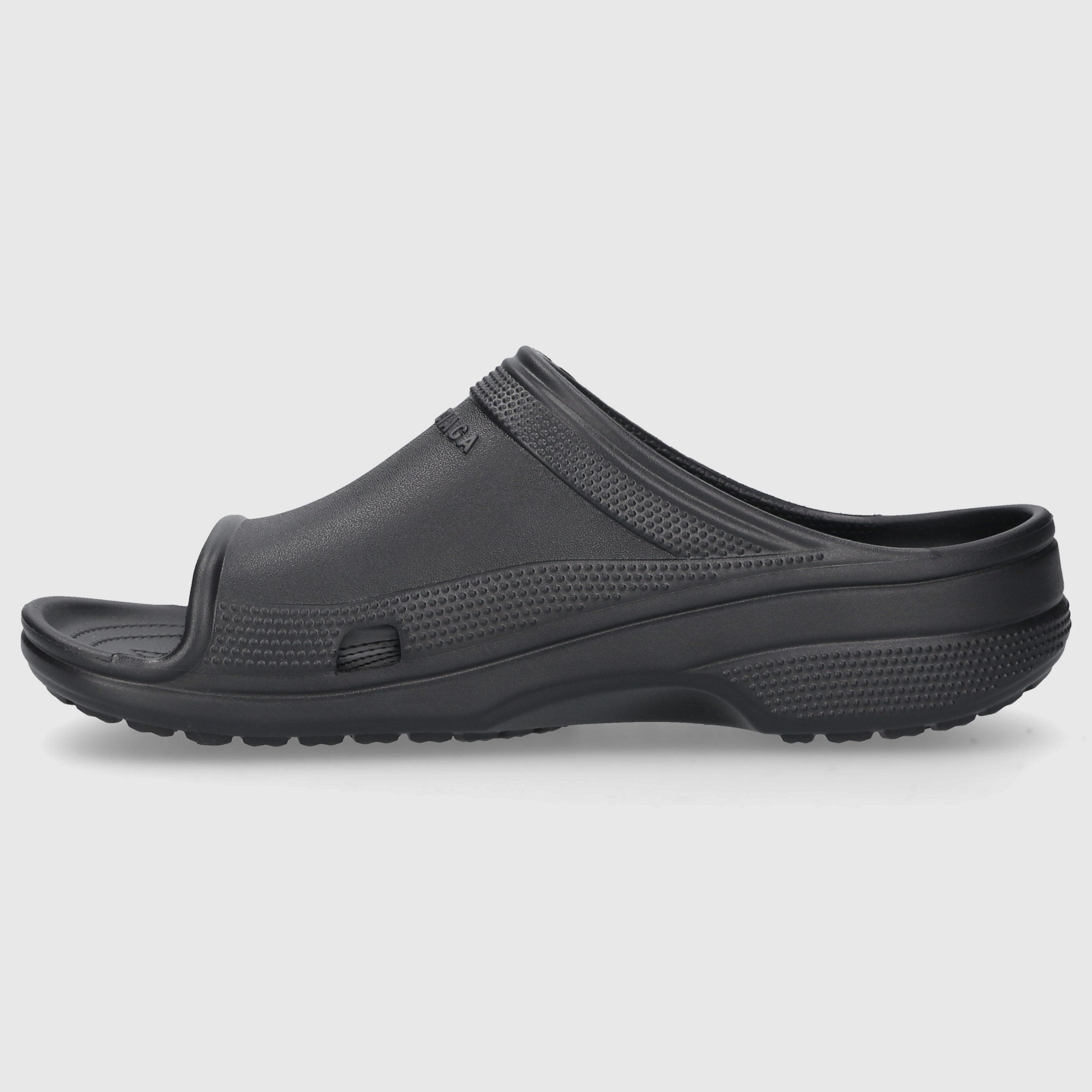 Balenciaga Herren Crocs 793445 TPU schwarz