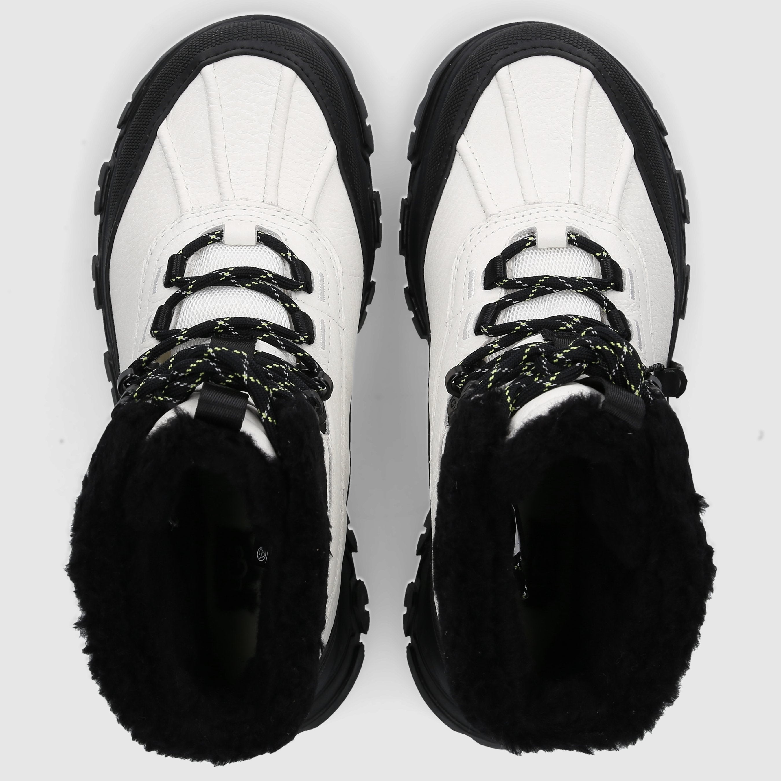 UGG Damen Stiefeletten ADIRONDACK MERIDIAN HIKER Kalbsleder Weiß-kombi