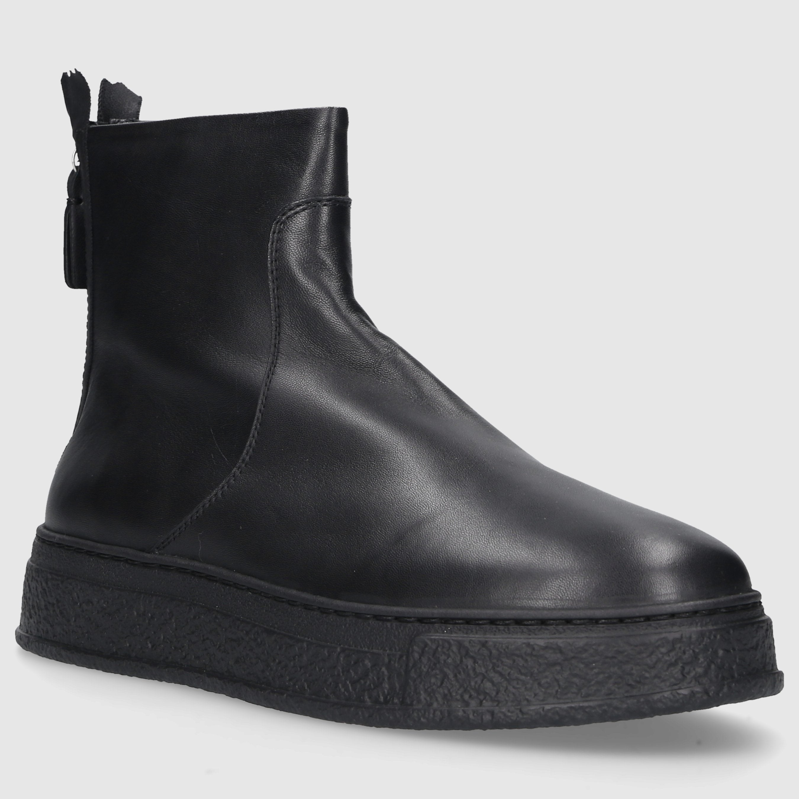 AGL Attilio Giusti Leombruni Damen Stiefeletten D946500 Kalbsleder schwarz