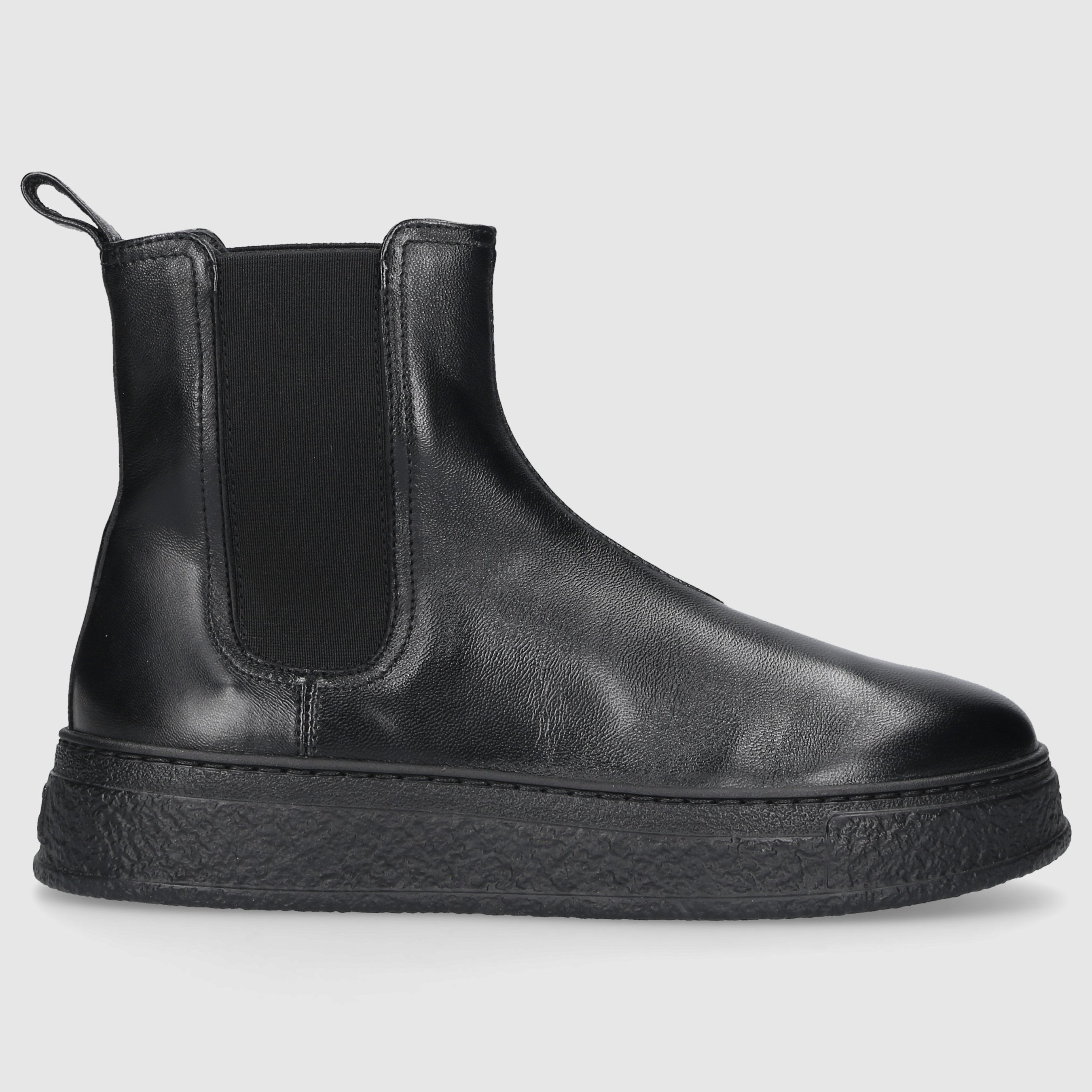 AGL Attilio Giusti Leombruni Damen Chelsea Boots D946504 Kalbsleder schwarz