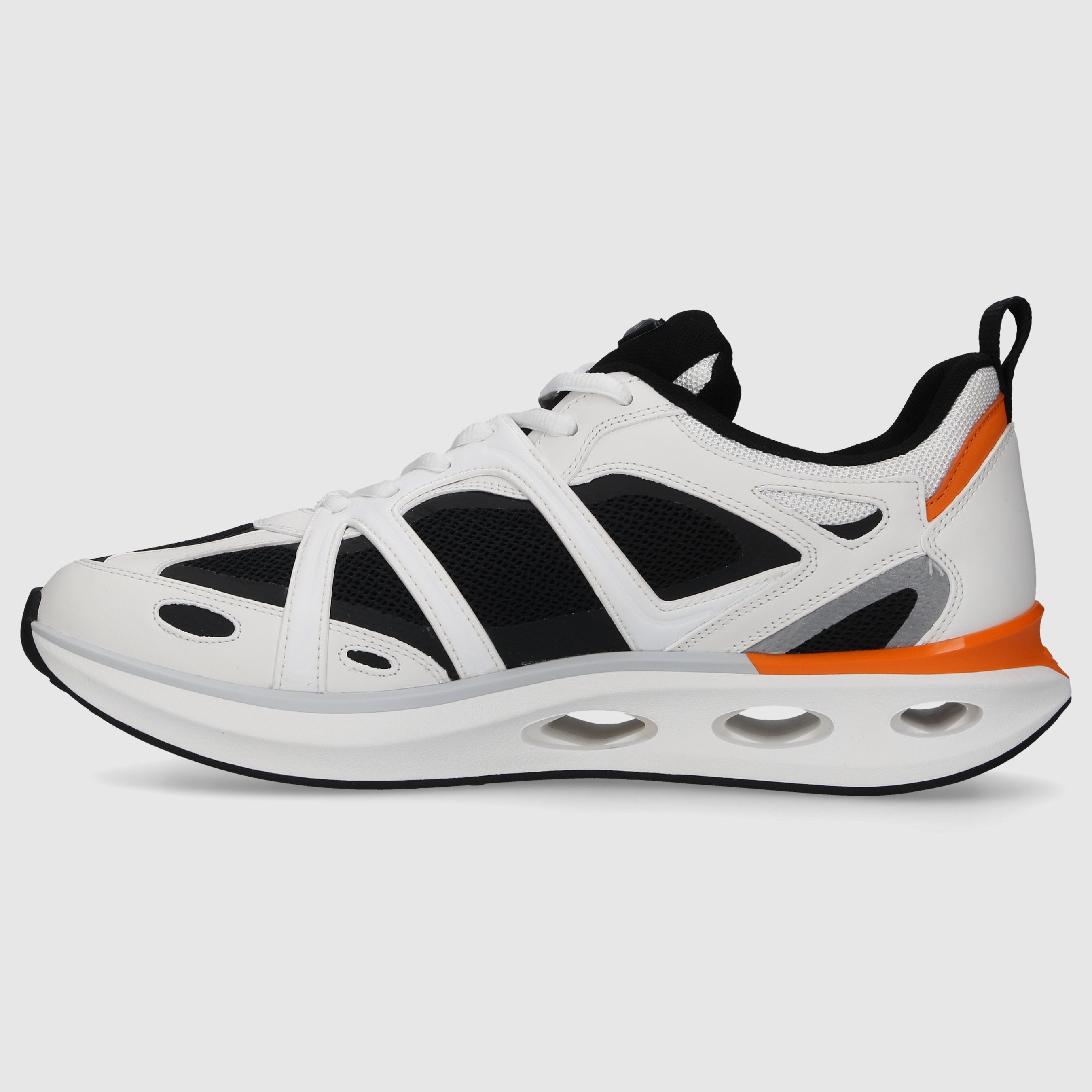Valentino Garavani Herren Sneaker low Easyjog Kalbsleder weiß-kombi