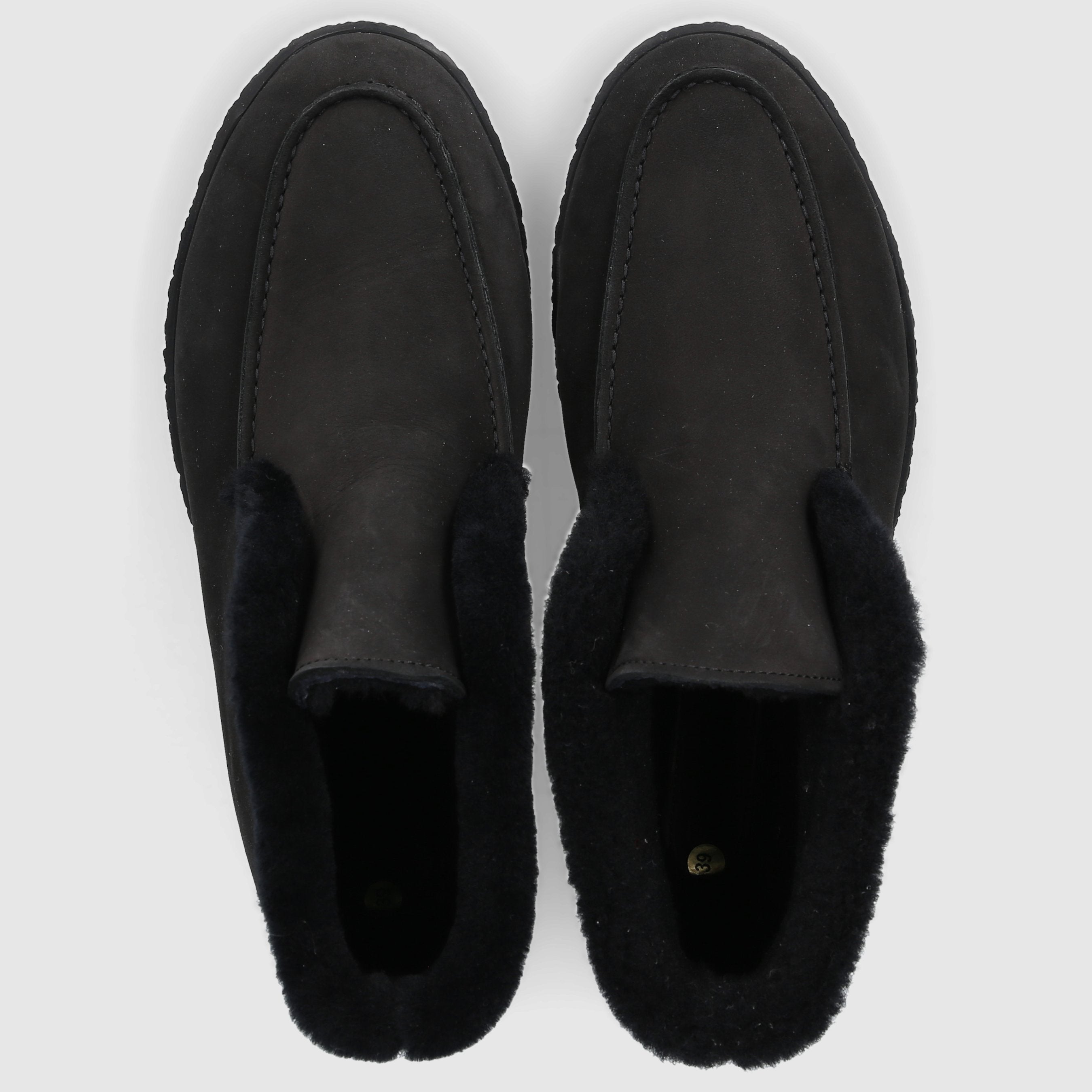EN AVANT Damen Stiefeletten D0320006-618 Nubukleder schwarz