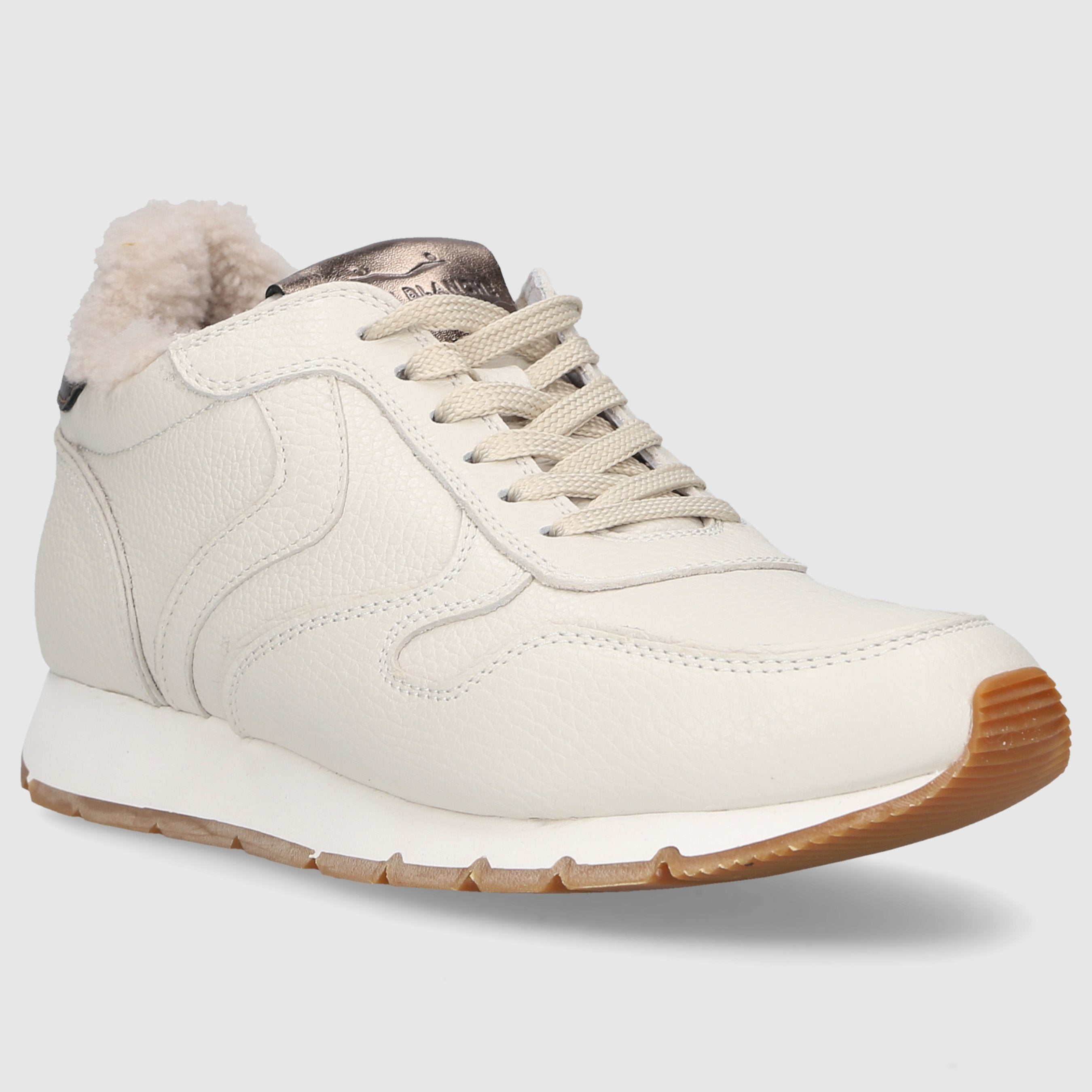 VOILE BLANCHE Damen Sneaker low JULIA Kalbsleder grau