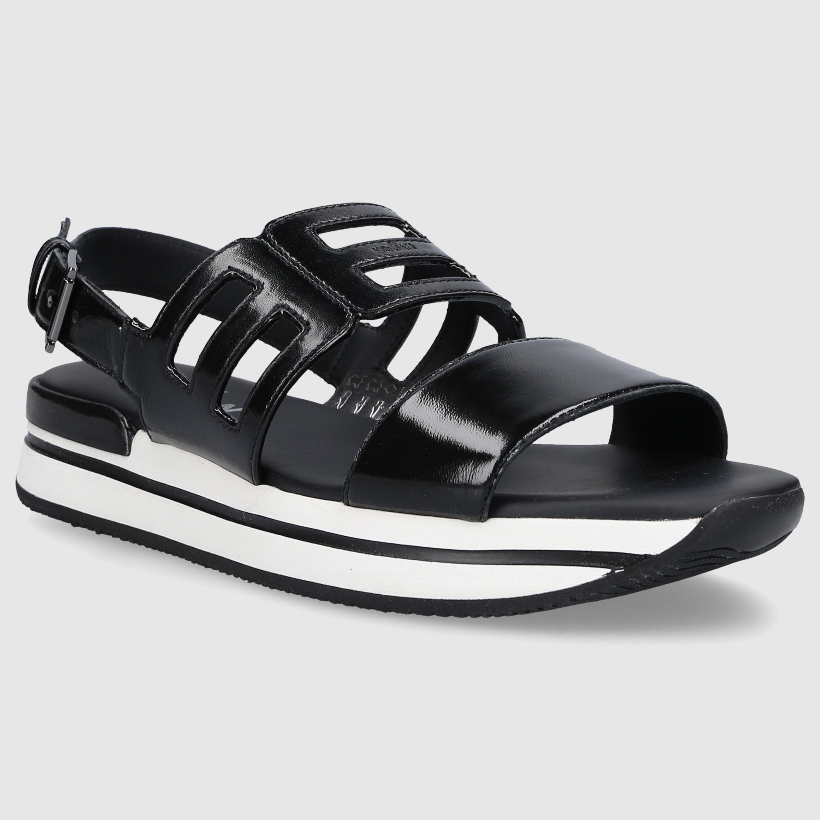 Hogan Damen Sandalen H257 Kalbsleder