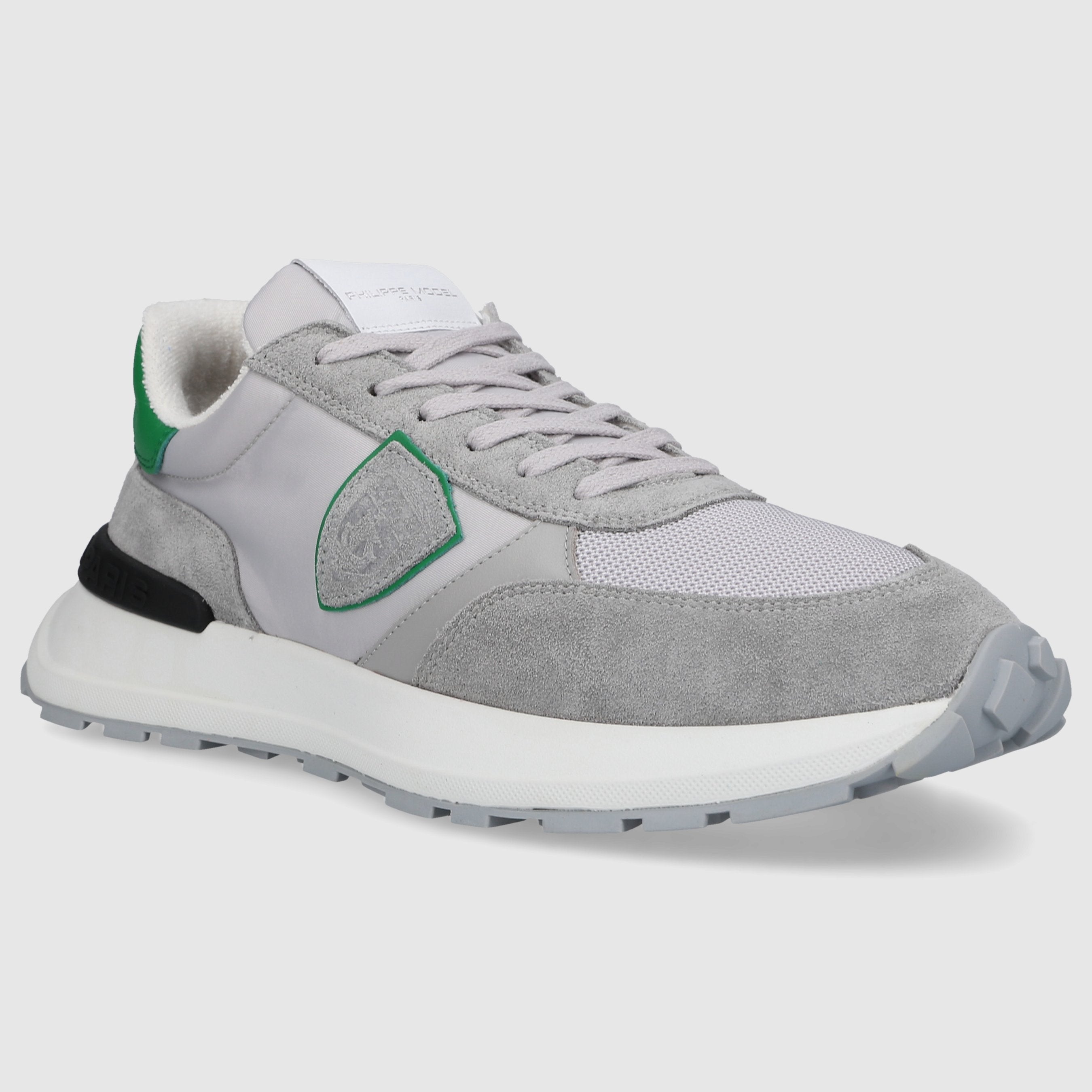 Philippe Model Herren Sneaker low ATLU W004 Veloursleder
