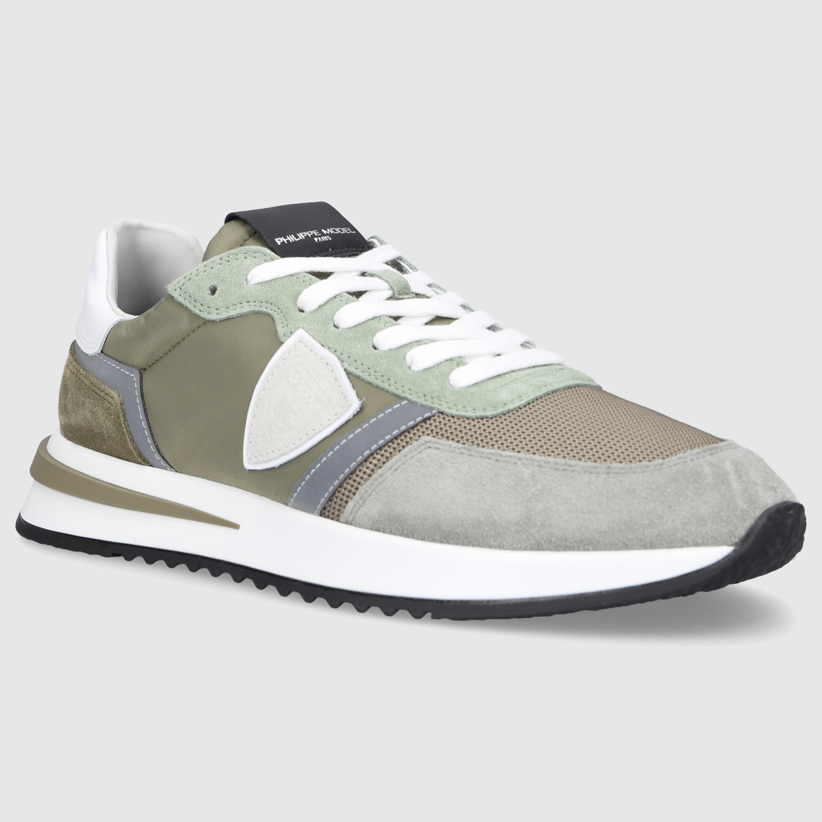 Philippe Model Herren Sneaker low TYLU W028 Veloursleder