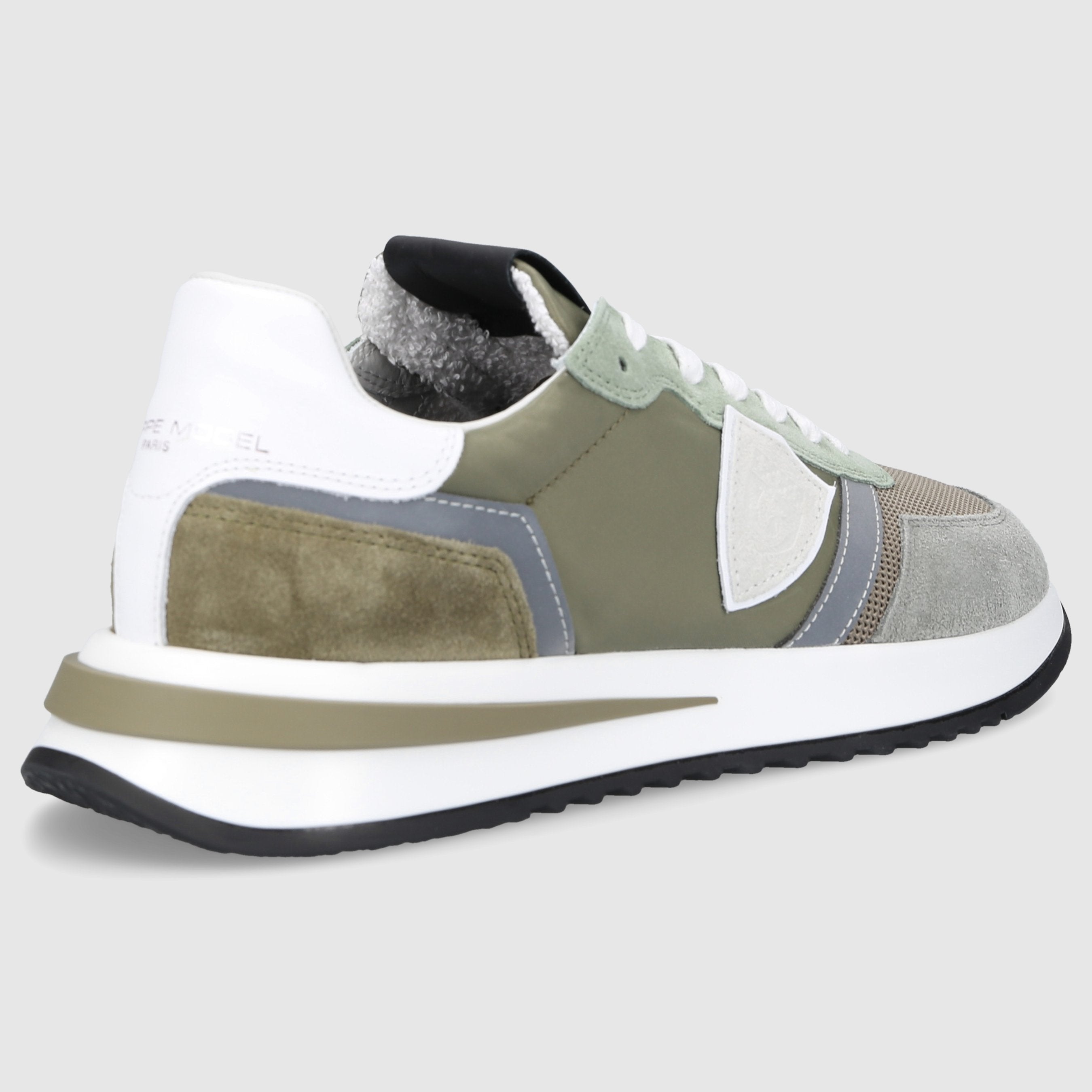 Philippe Model Herren Sneaker low TYLU W028 Veloursleder