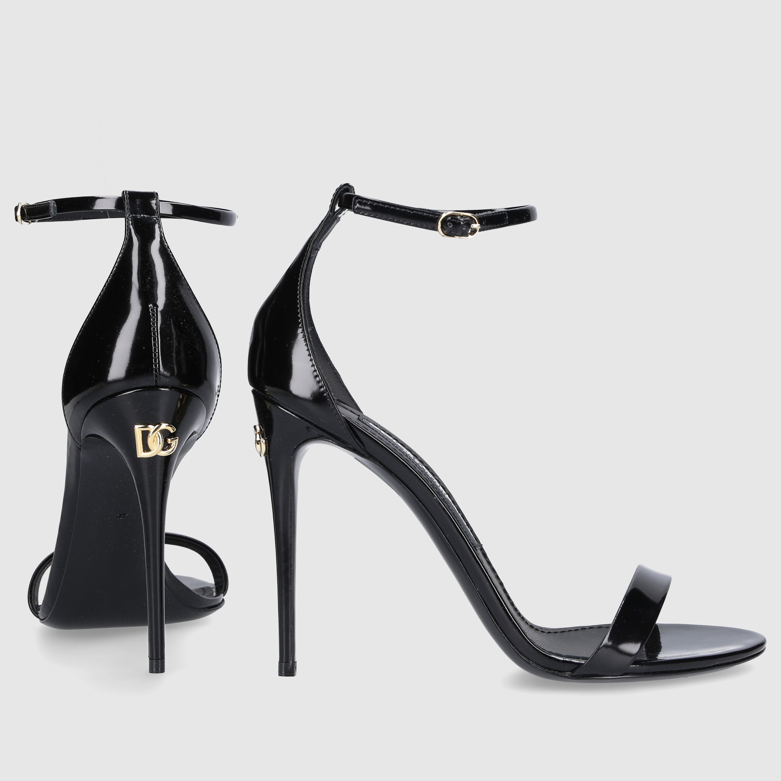 Dolce & Gabbana Damen Sandalen DG Kalbsleder