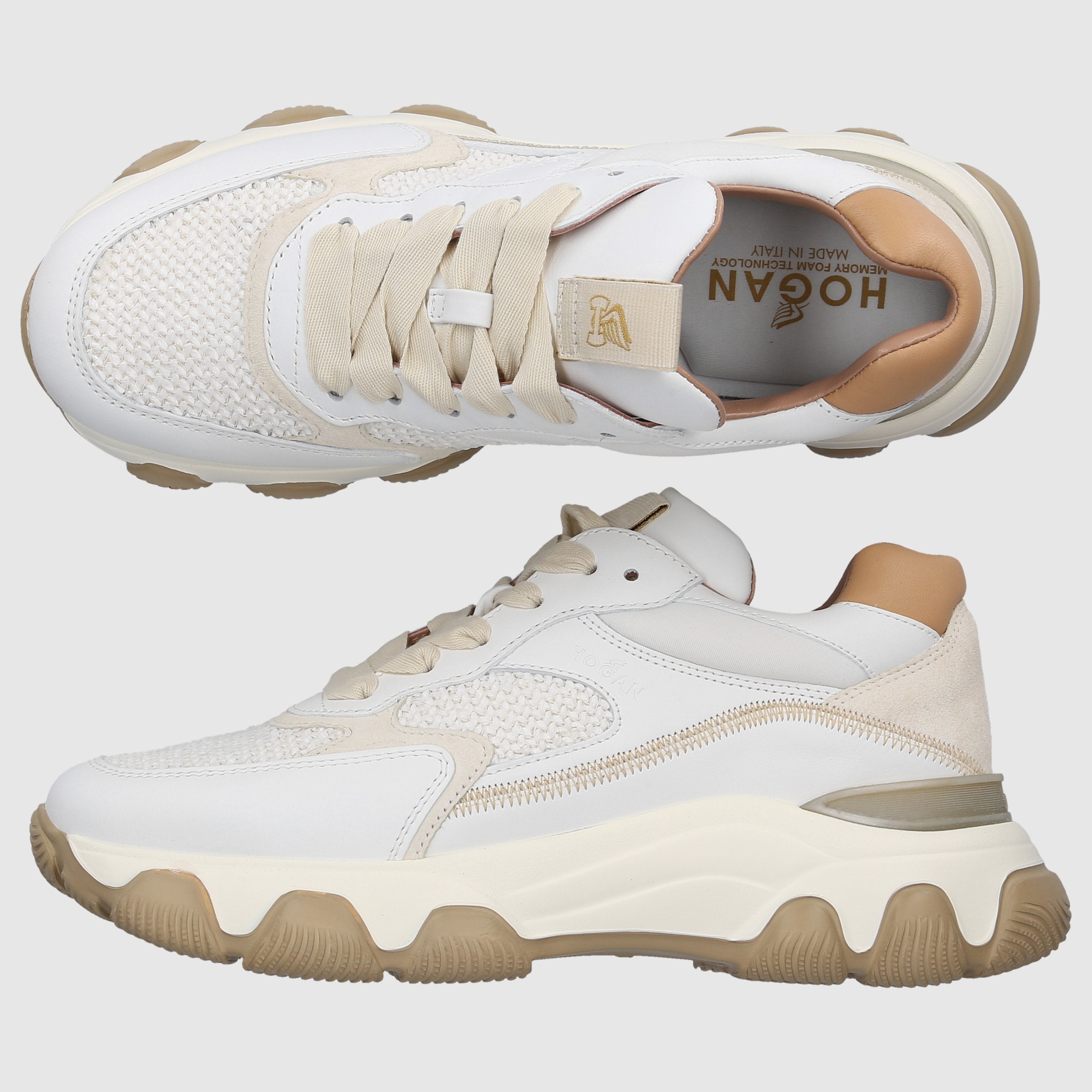 Hogan Damen Sneaker low H540 Kalbsleder