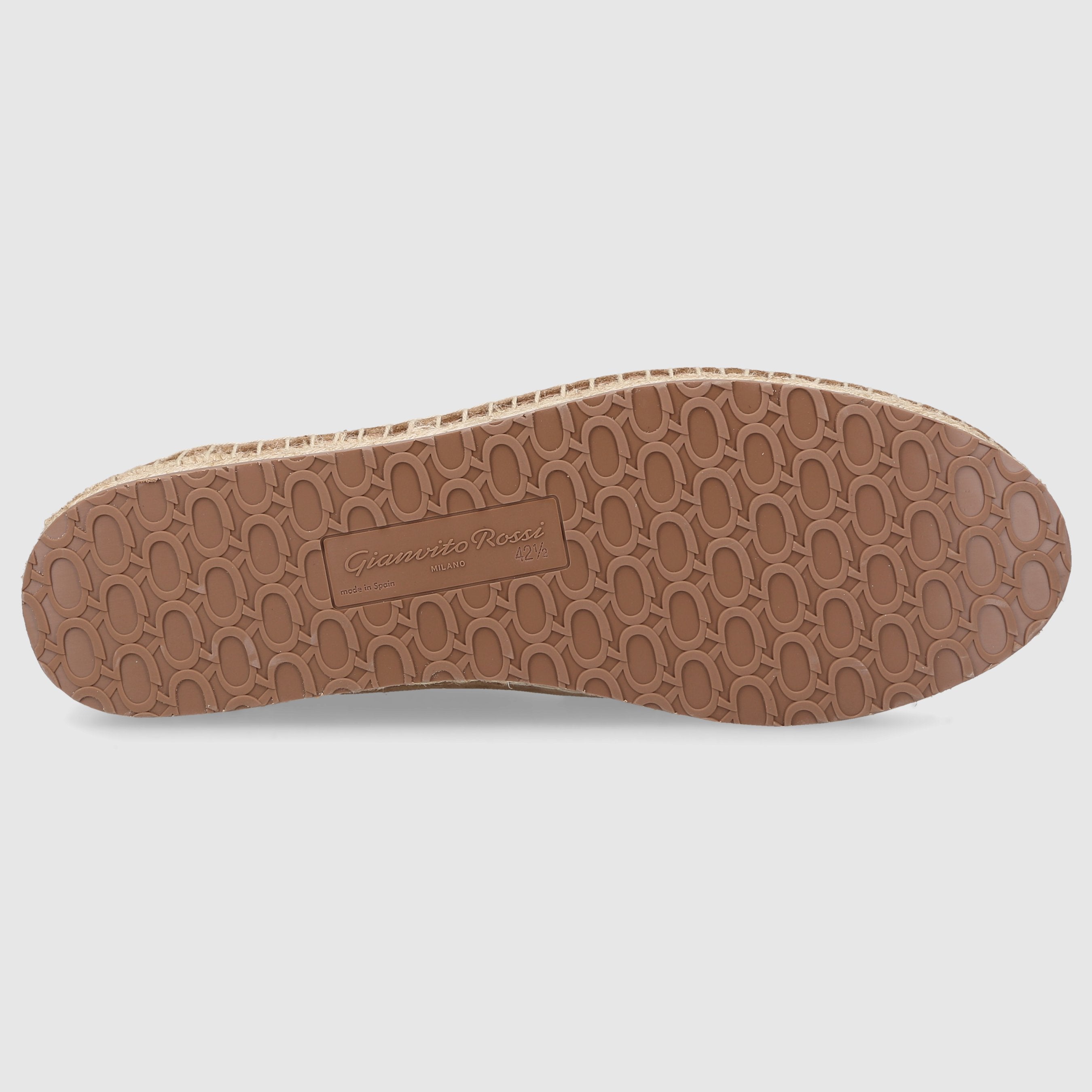 Gianvito Rossi Herren Espadrilles LIDO Veloursleder