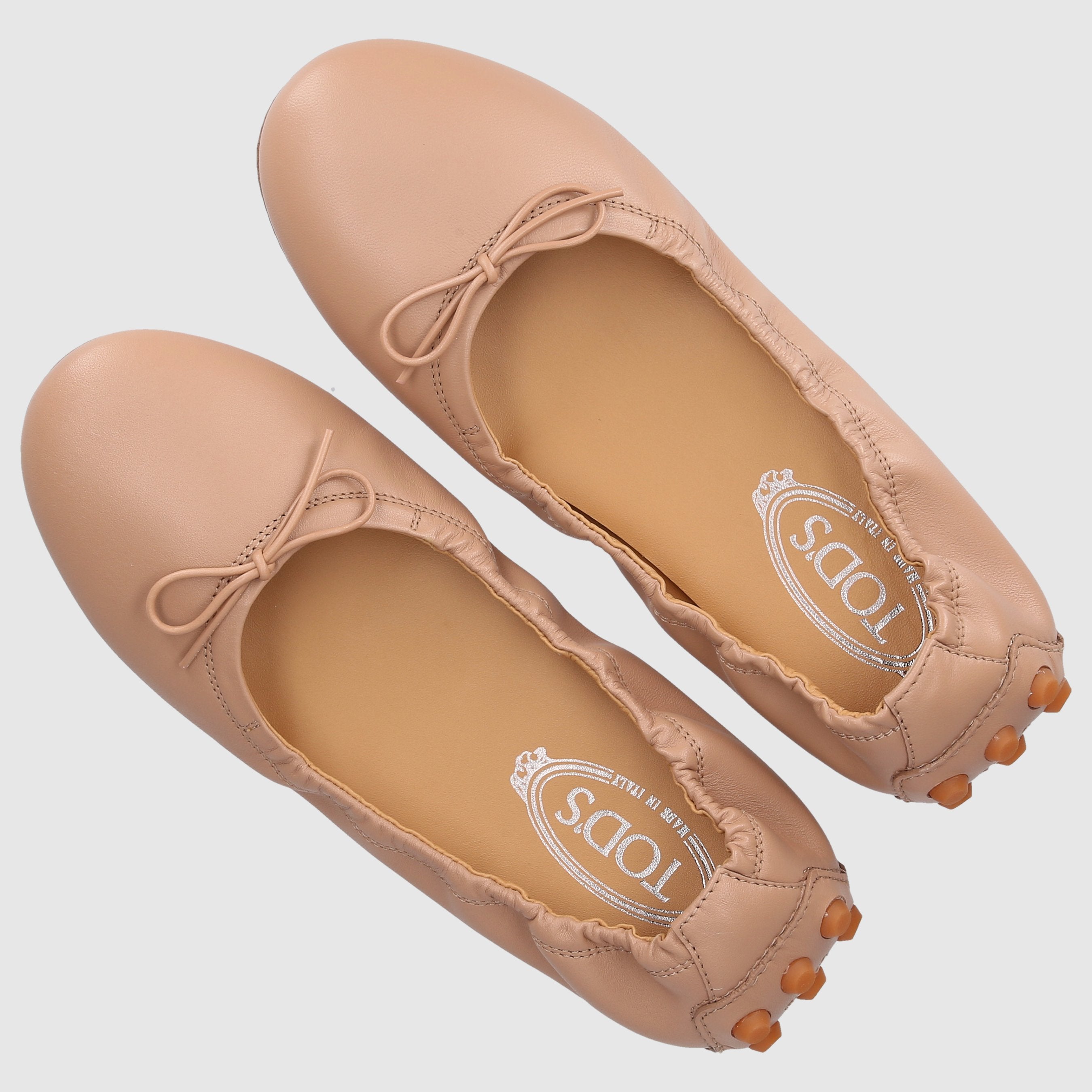 Tod's Damen Ballerinas BUBBLE Kalbsleder