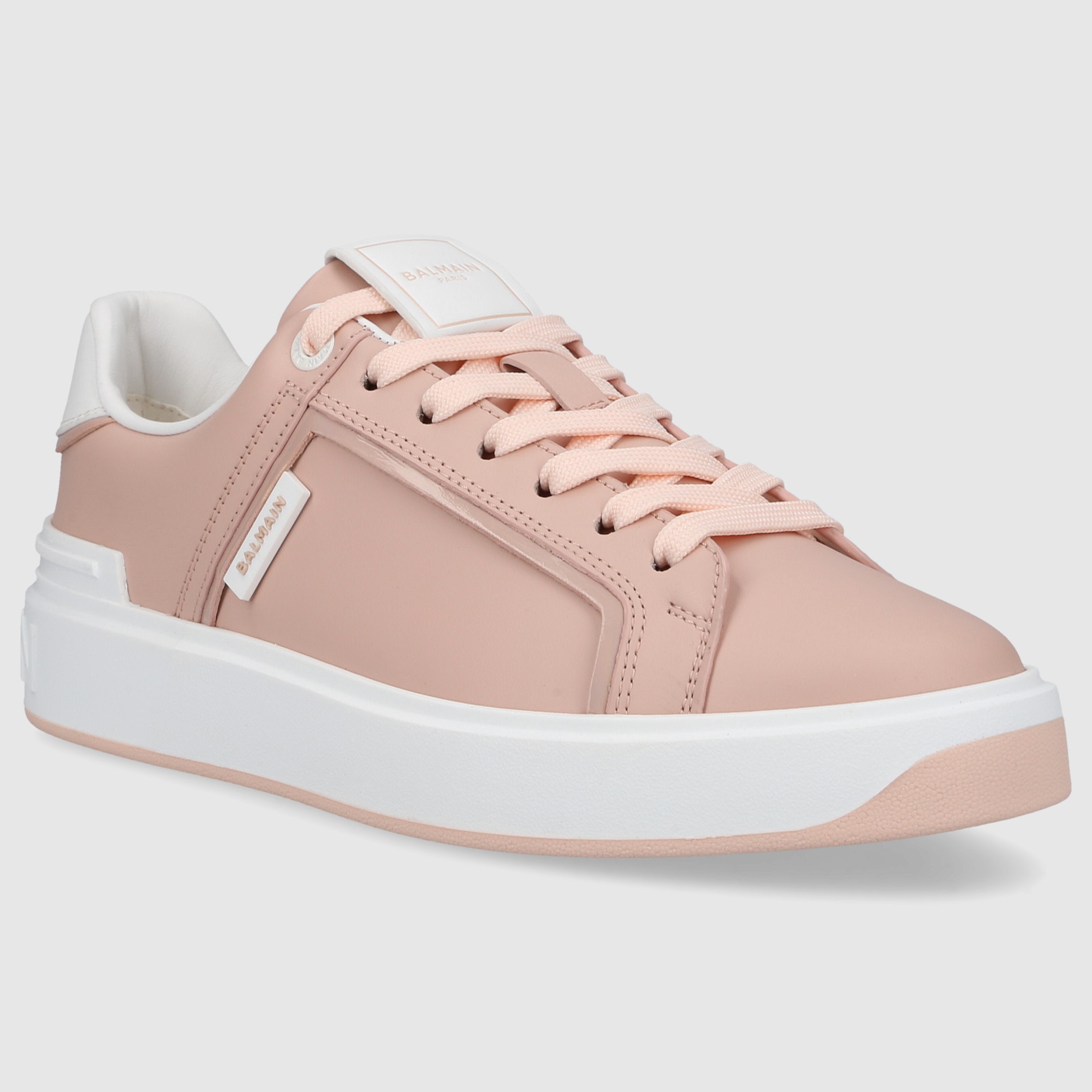 Balmain Damen Sneaker low B-COURT Kalbsleder