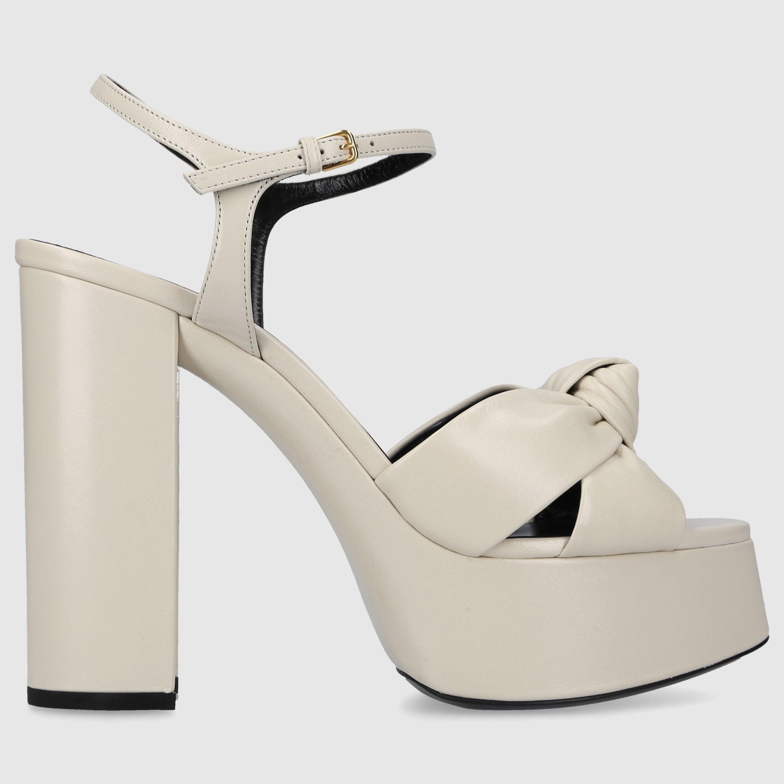 Saint Laurent Damen Sandalen BIANCA 85 Kalbsleder