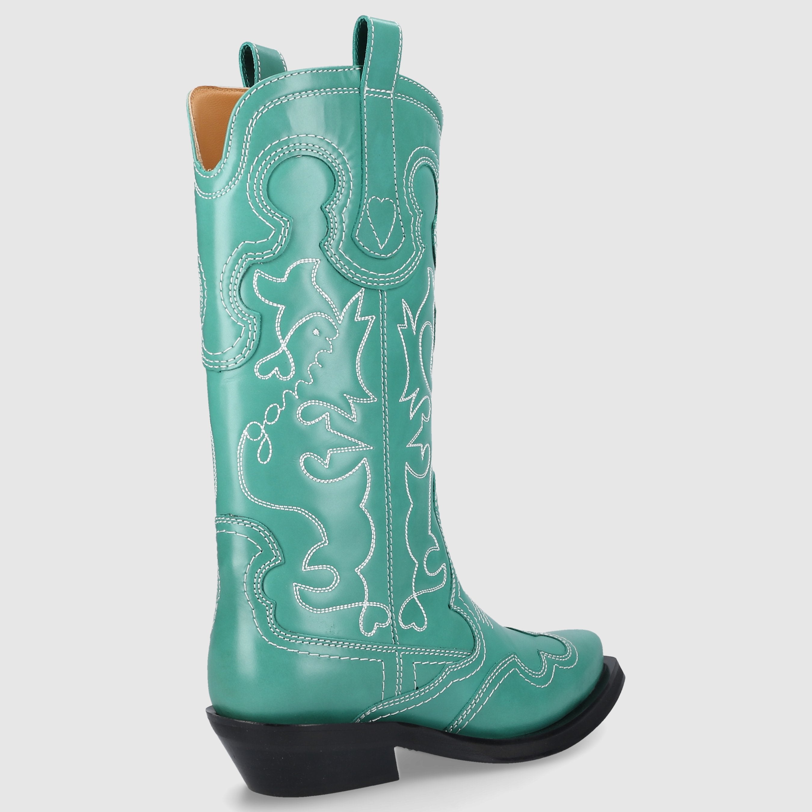 Ganni Damen Cowboystiefel KELLY Kalbsleder