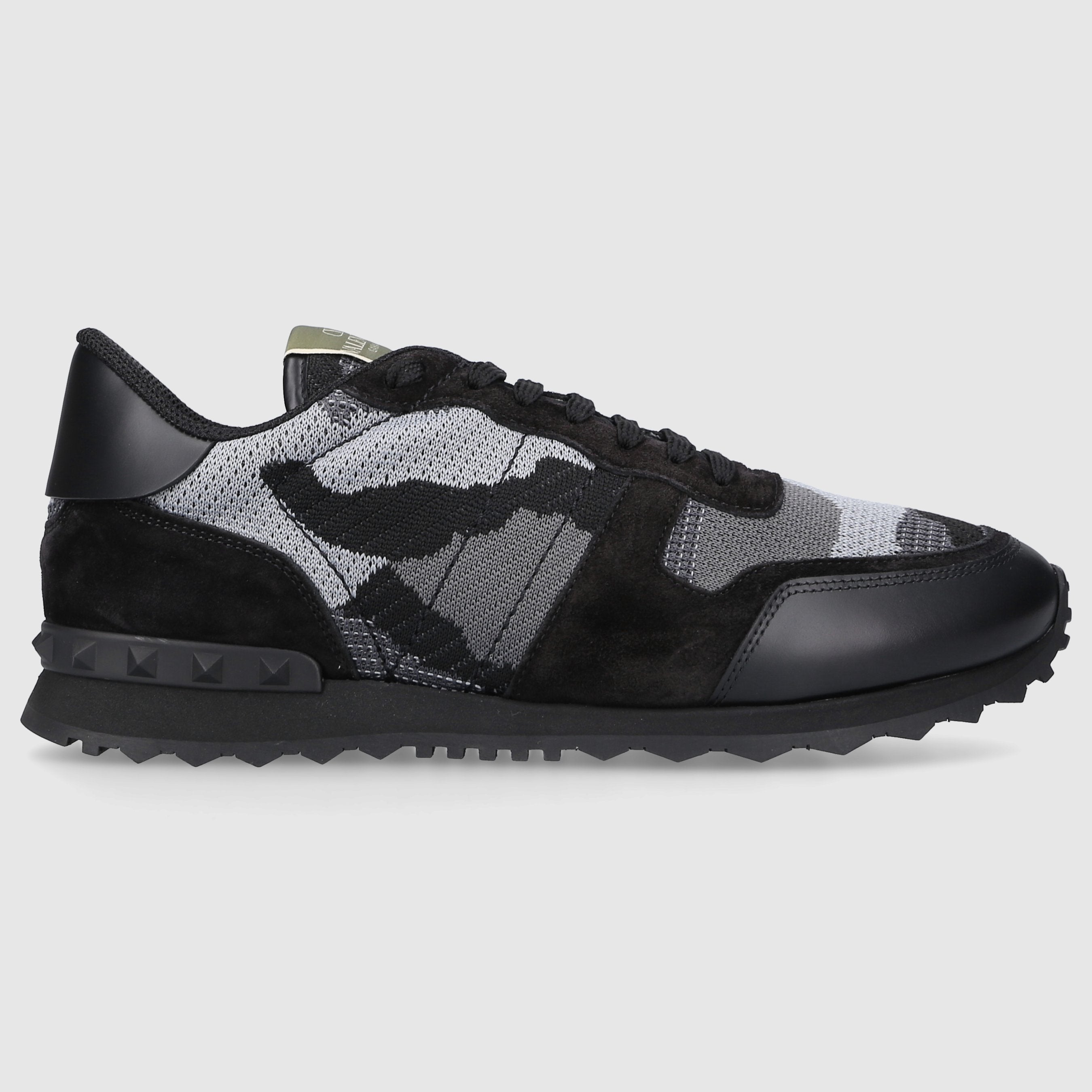 Valentino Garavani Herren Sneaker low ROCKRUNNER Veloursleder