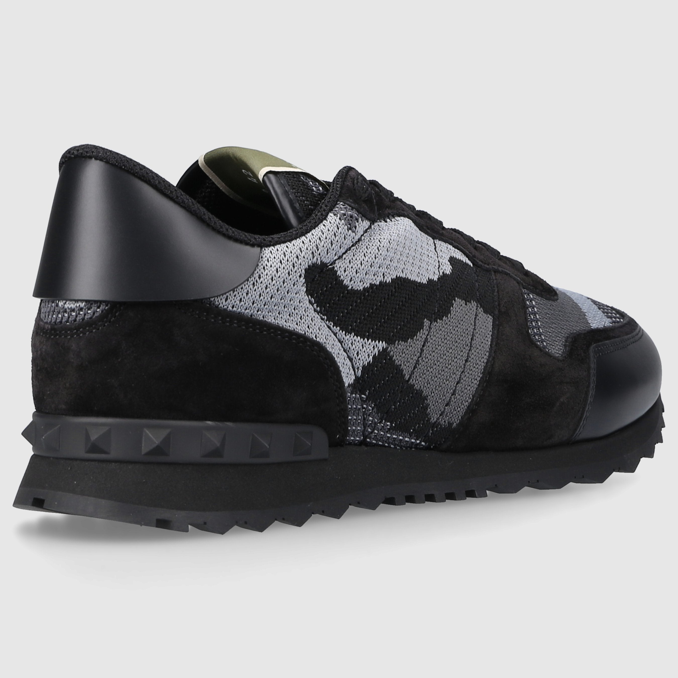 Valentino Garavani Herren Sneaker low ROCKRUNNER Veloursleder